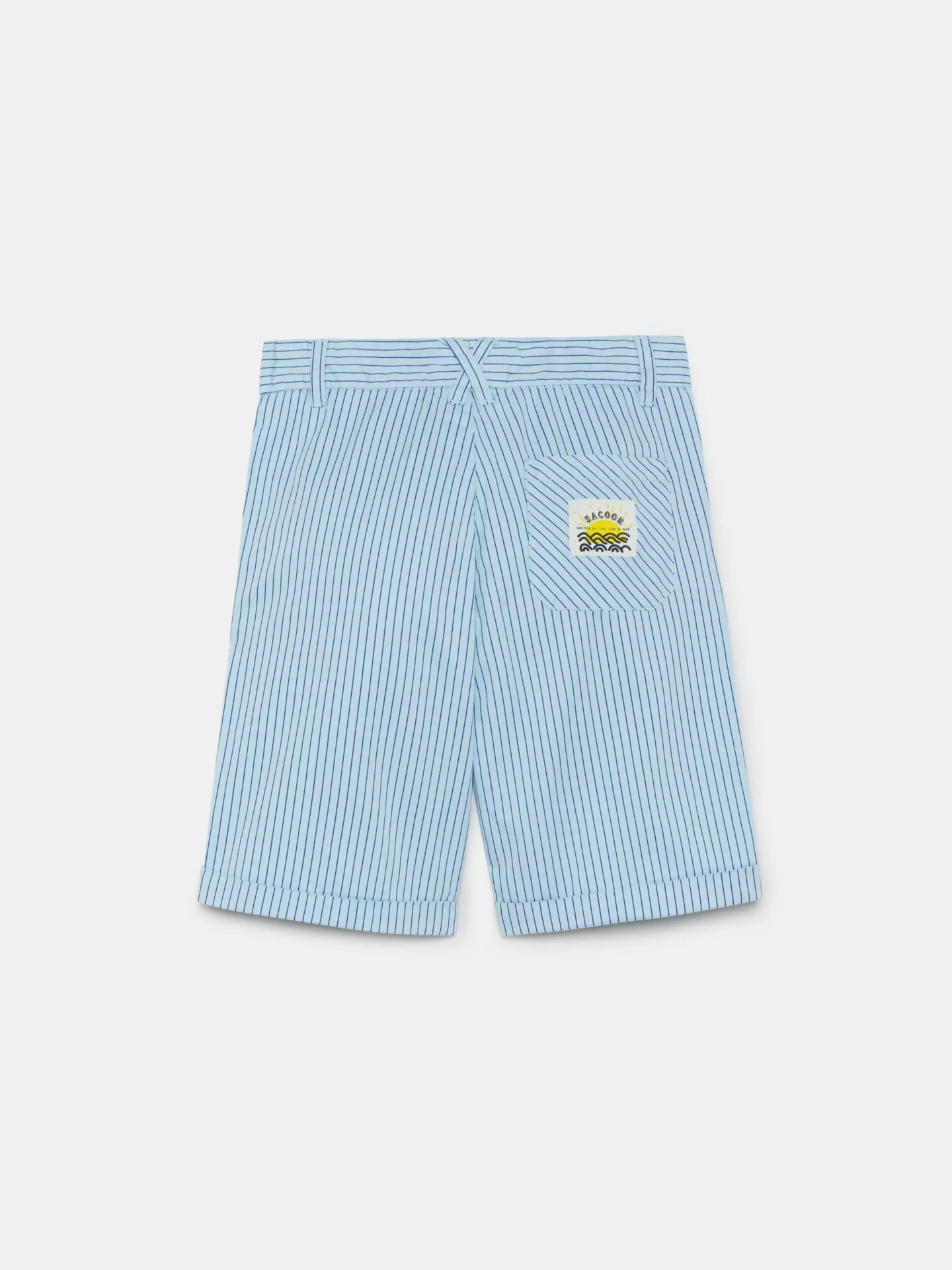 Striped Bermuda Shorts - Image 2