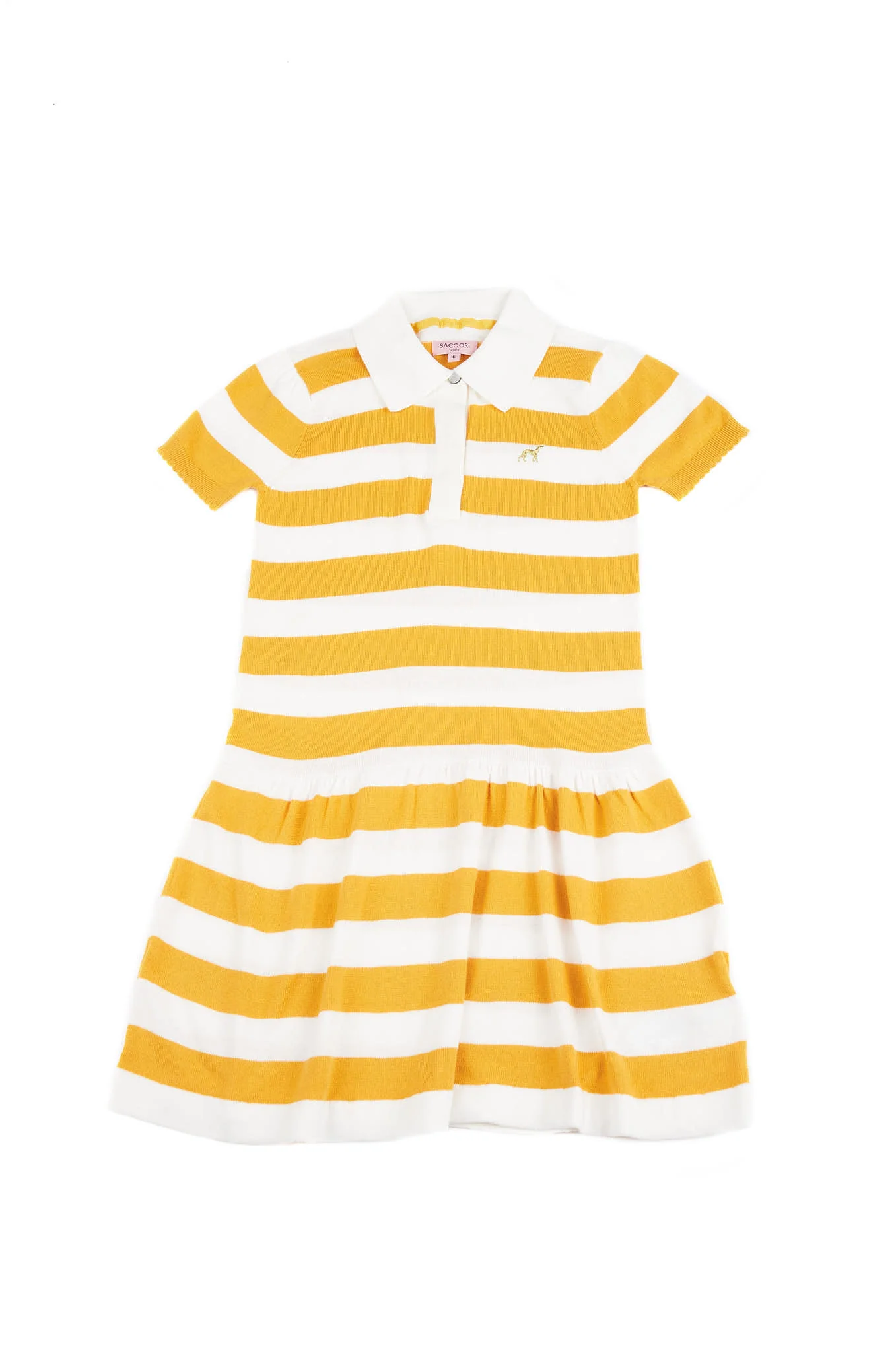 Striped knitwear dress - Image 3
