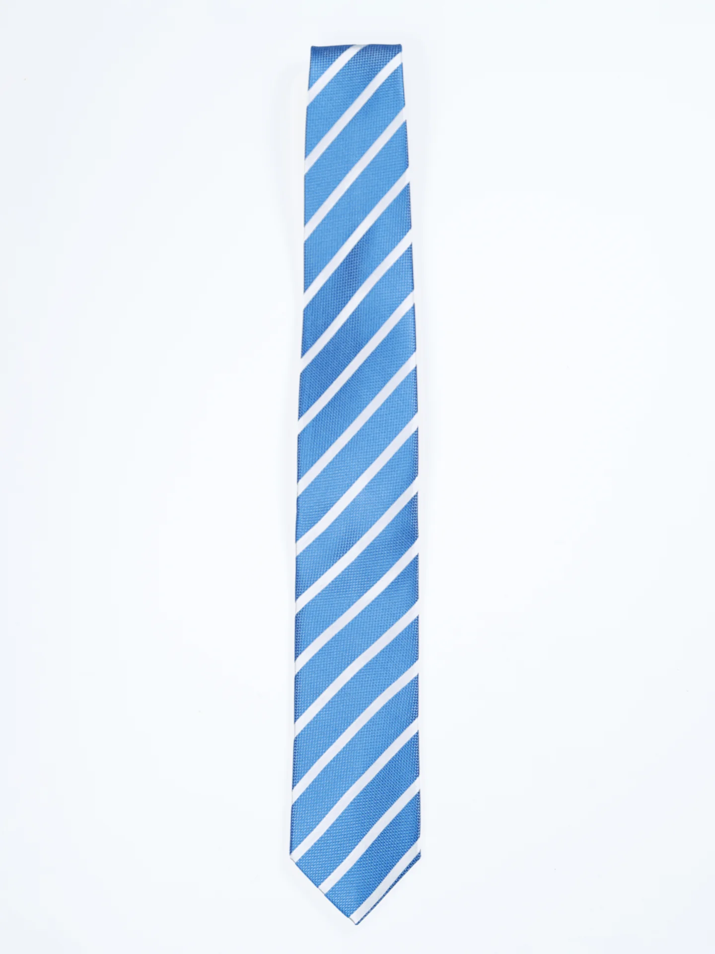 Striped Pattern 100% Silk Tie 7,5cm - Image 10
