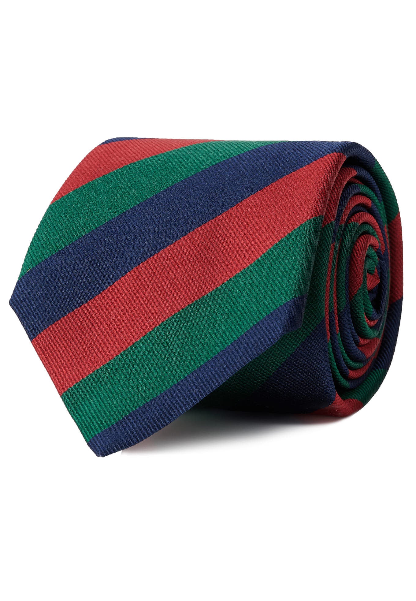 Striped Pattern Tie 100% Silk 8cm