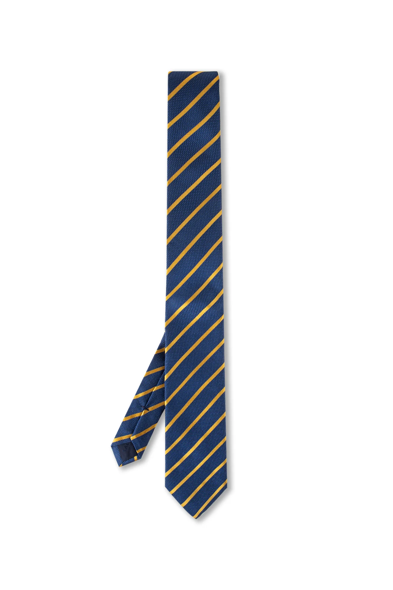 Striped Pattern Tie 100% Silk 8cm