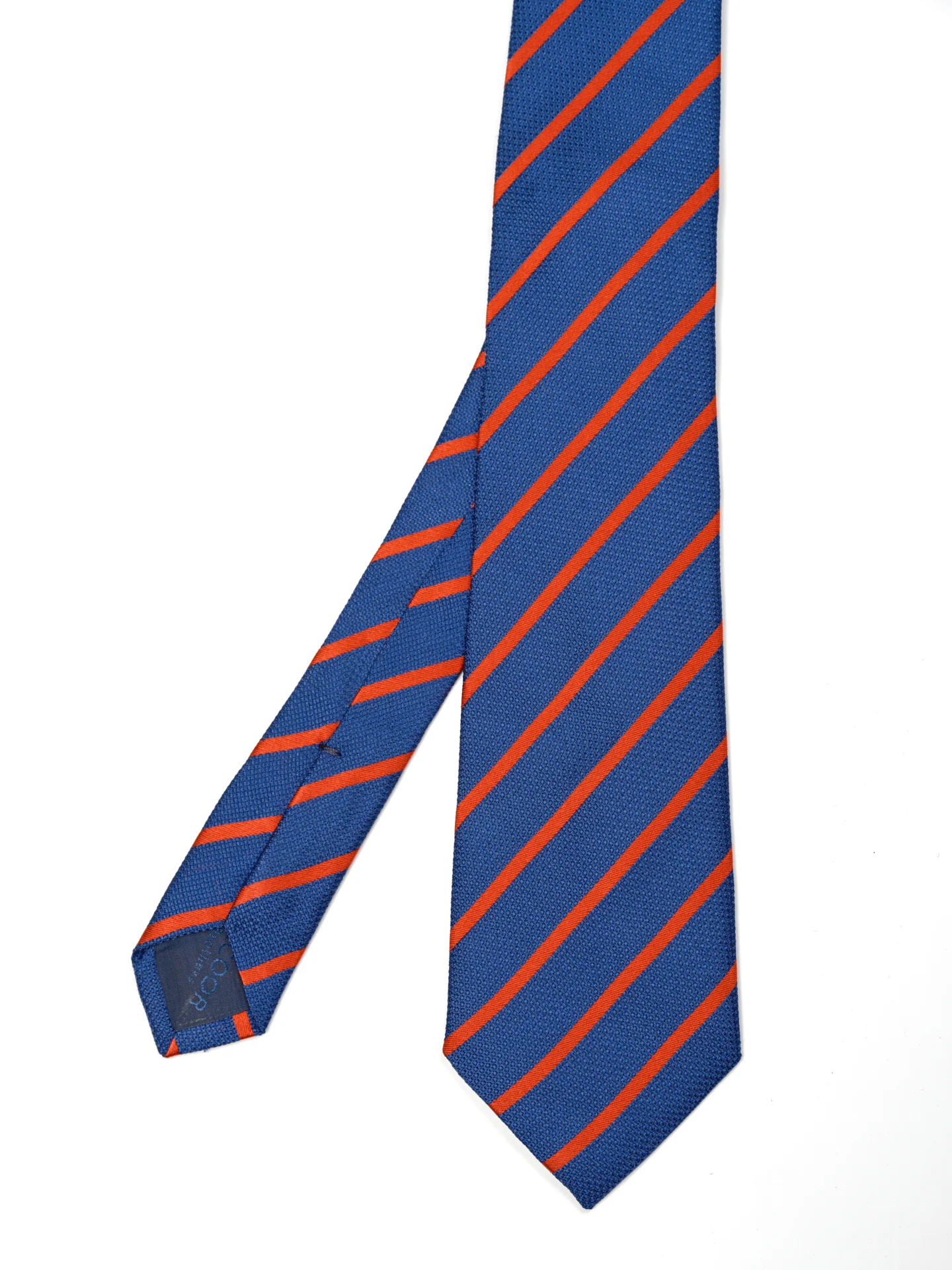 Striped Pattern Tie 100% Silk 8cm - Image 8