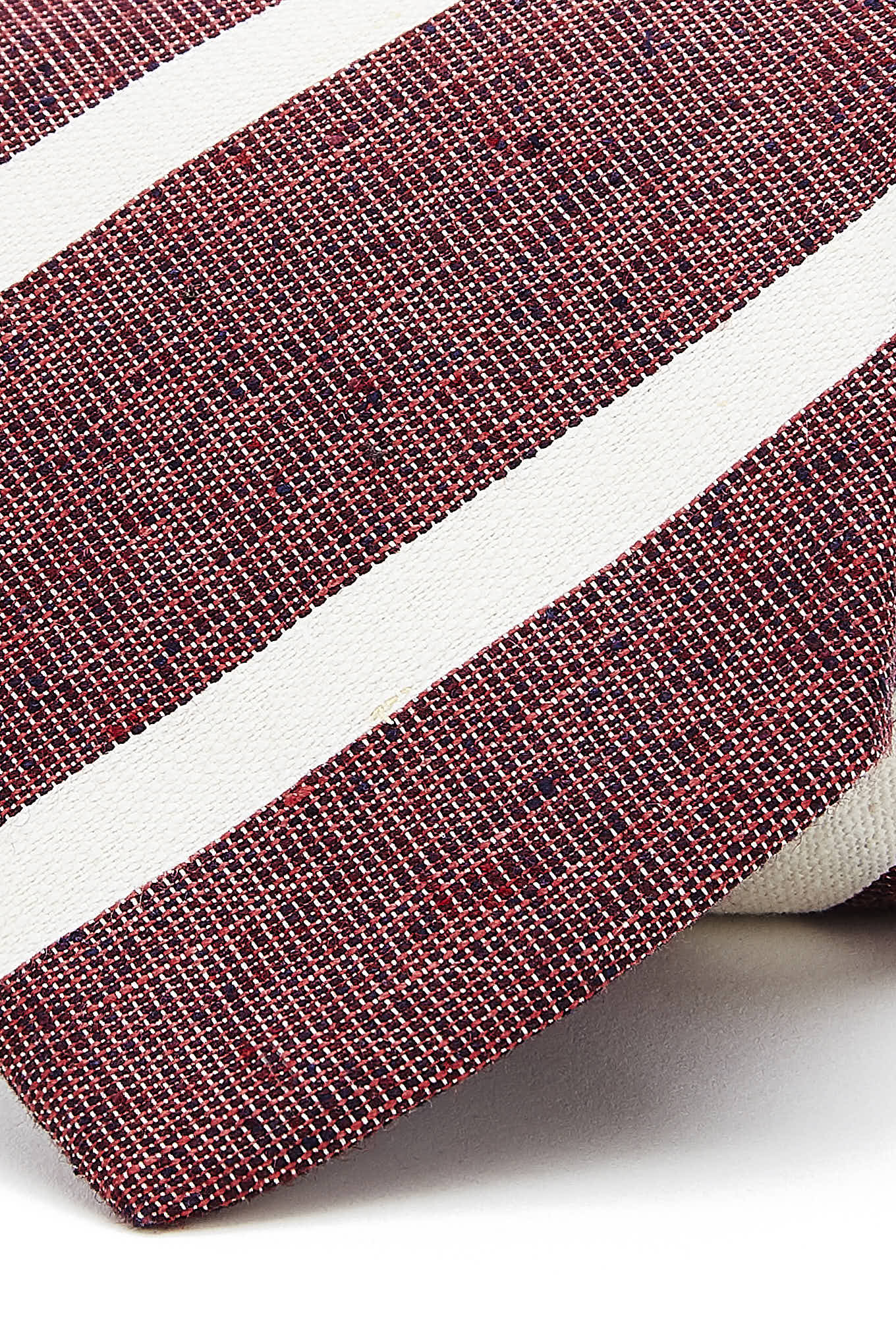 Striped Pattern Tie 100% Silk 8cm - Image 2