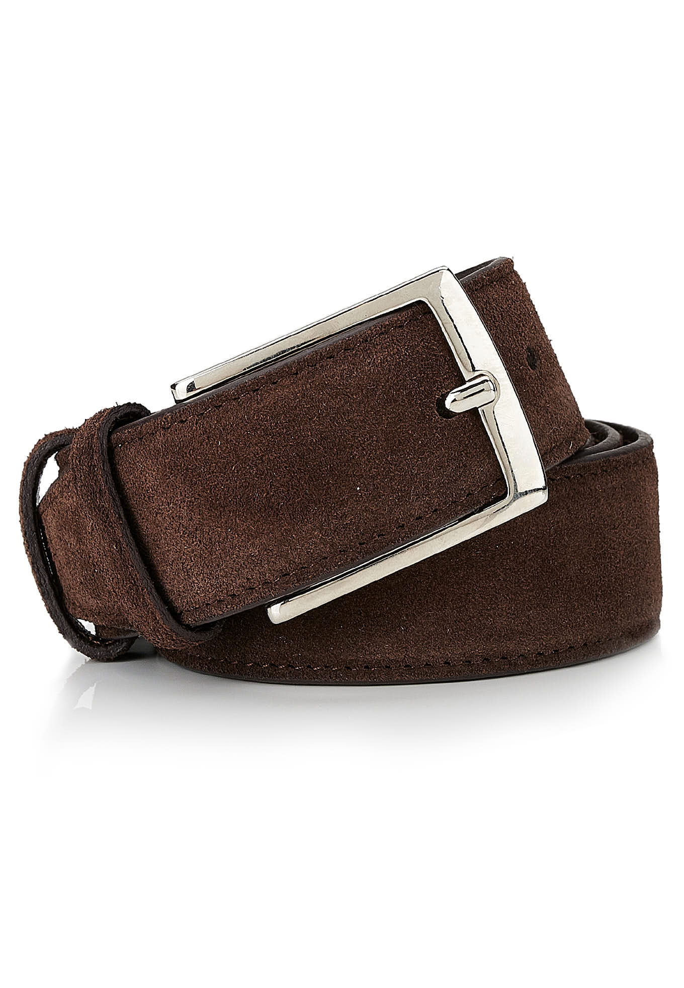 Suede belt