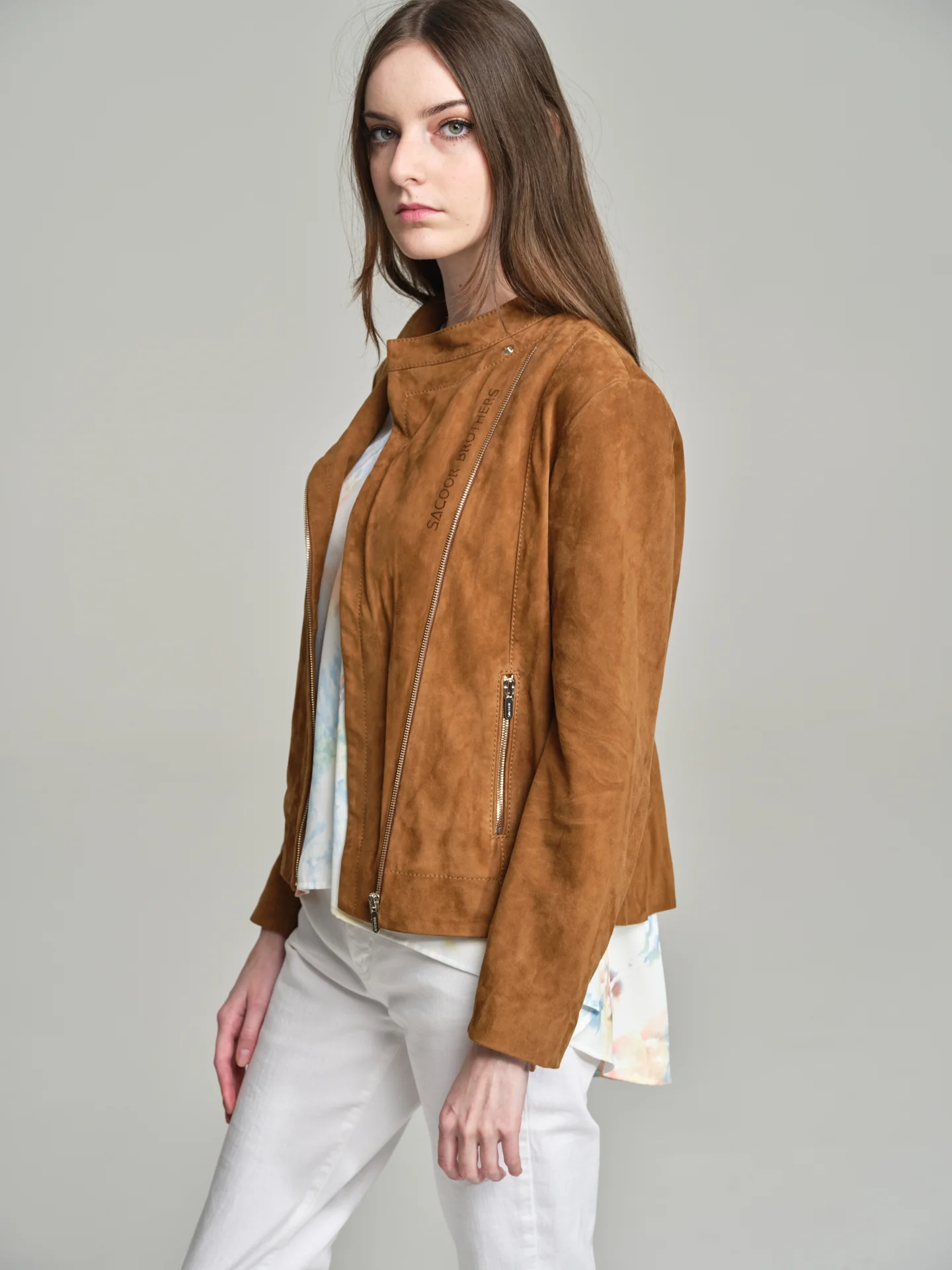 Suede leather jacket - Image 3