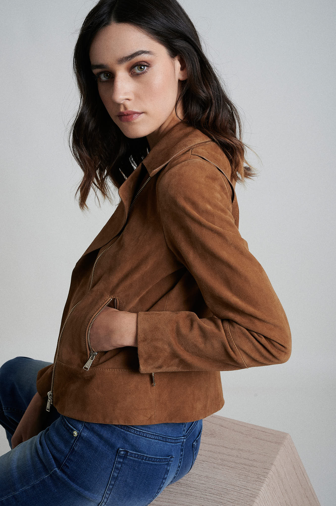 Suede leather jacket - Image 3