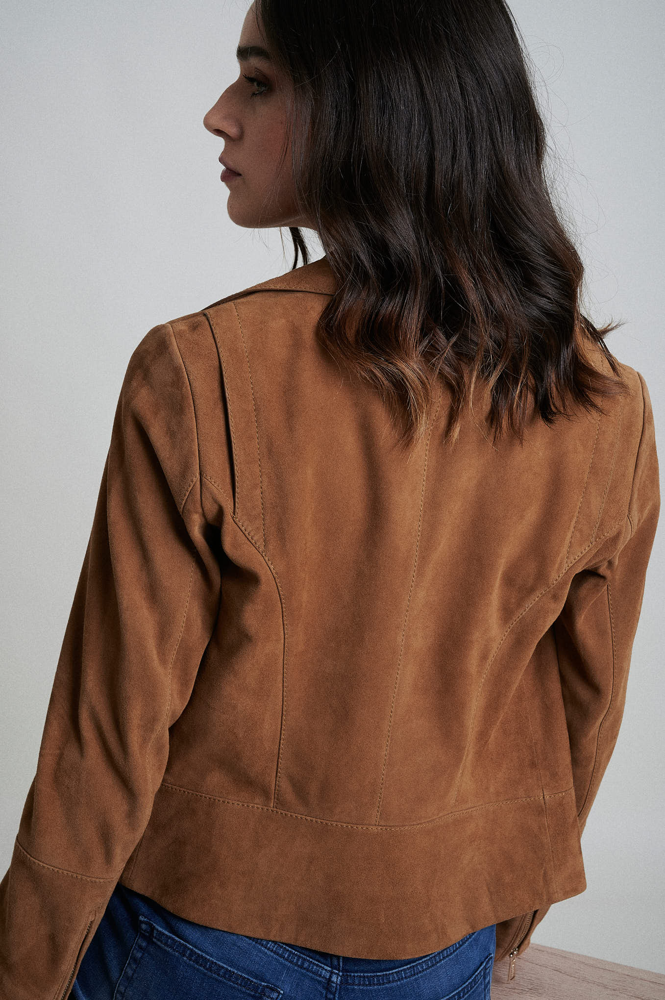 Suede leather jacket - Image 4