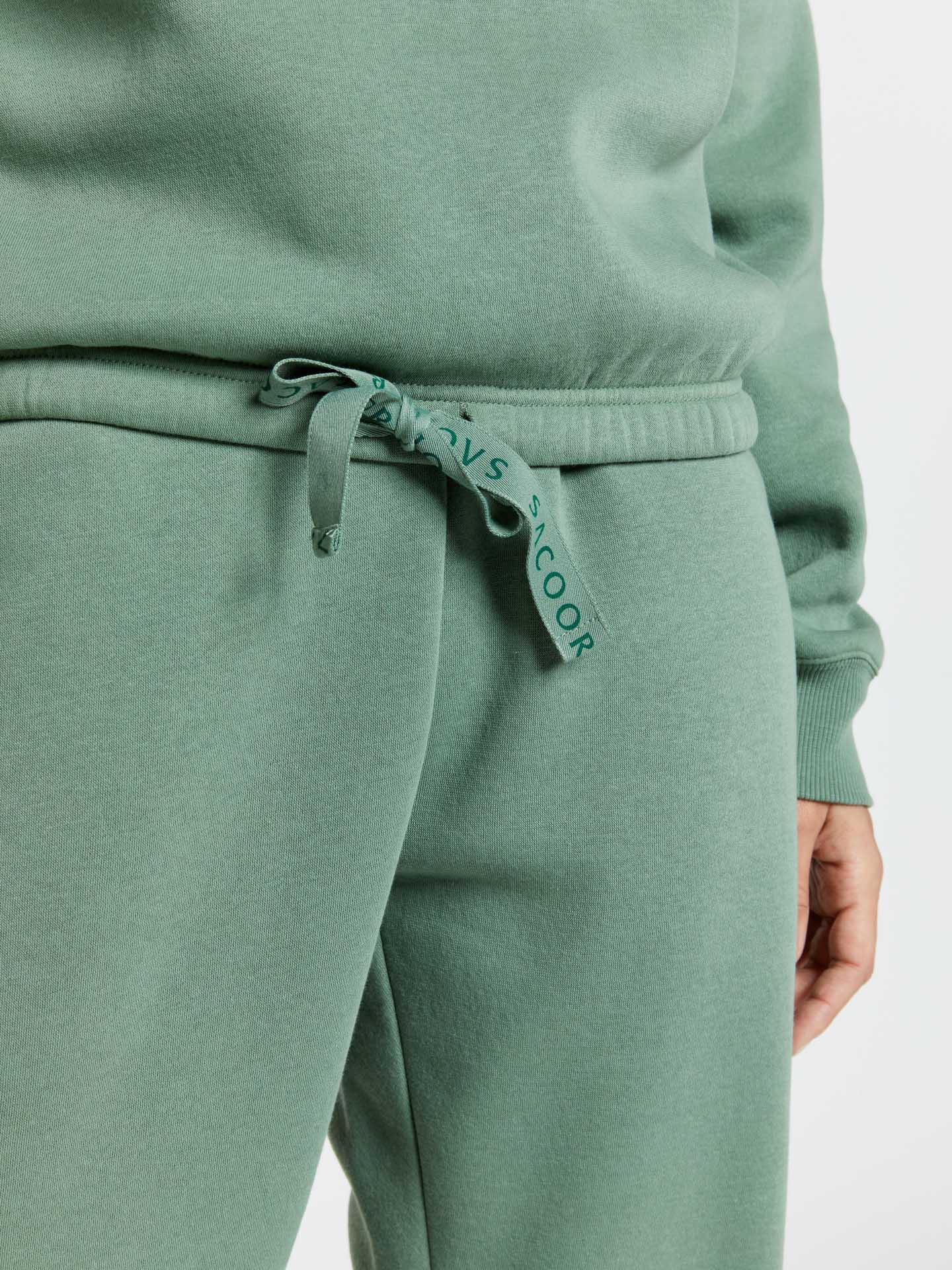 Sweatshirt with bottom tape and chest print - Image 3