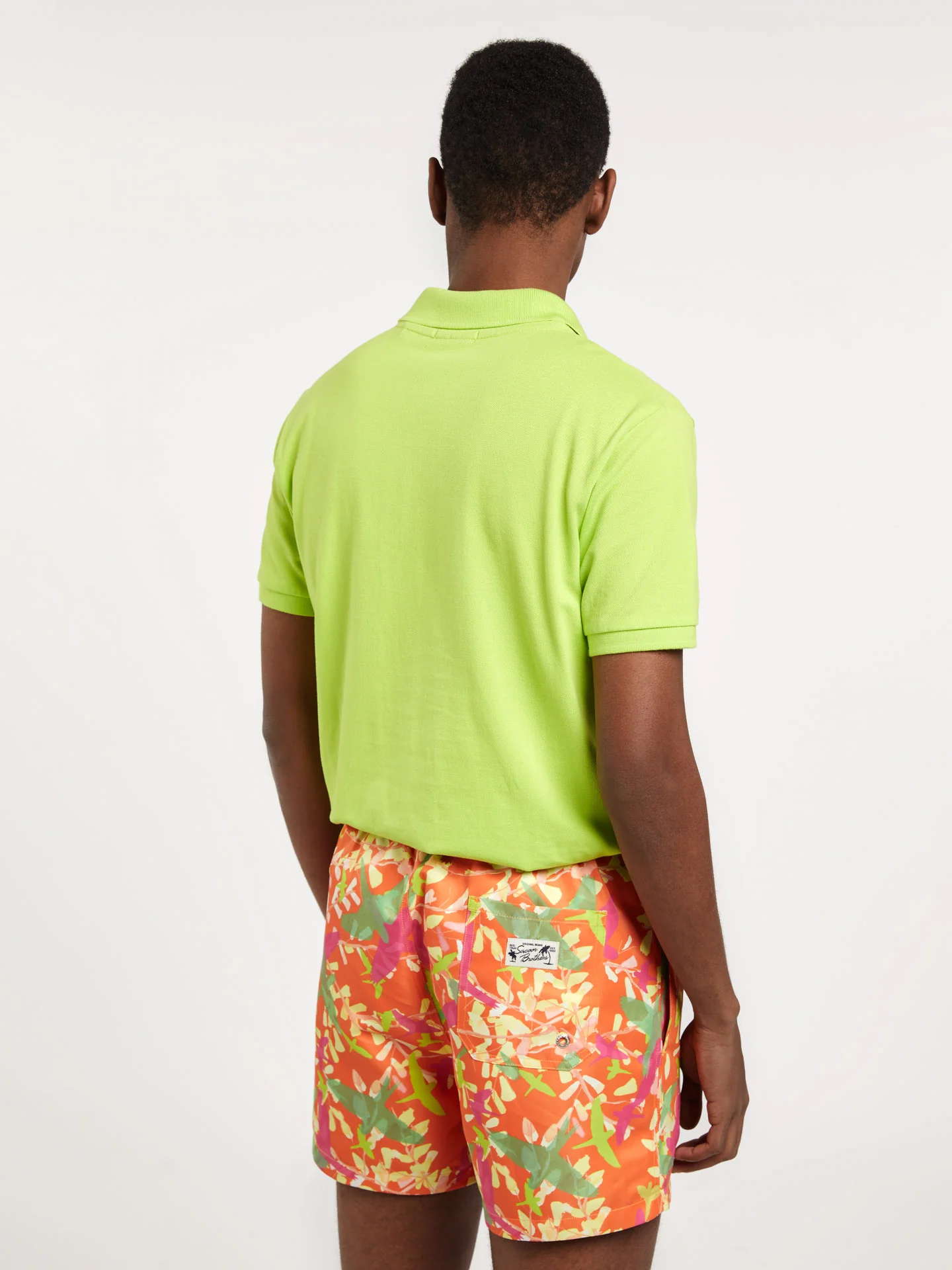 Swim Shorts With 'Birds' Print - Image 3
