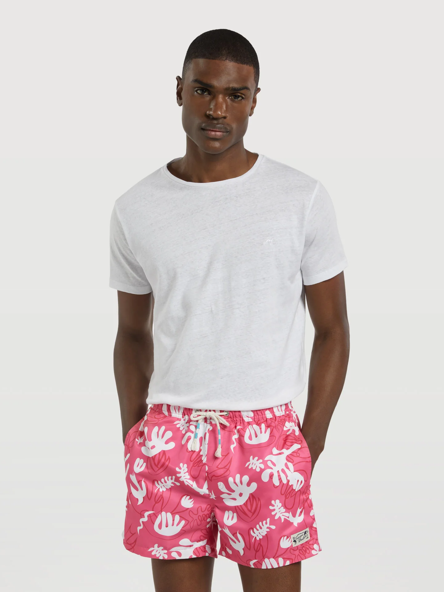 Swim Shorts With 'Collage' Print - Image 4