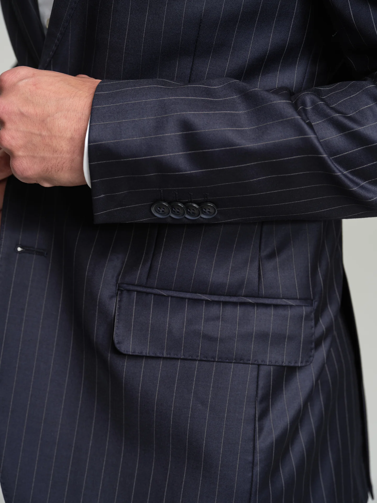 Tailored fit pinstripes suit - Image 7