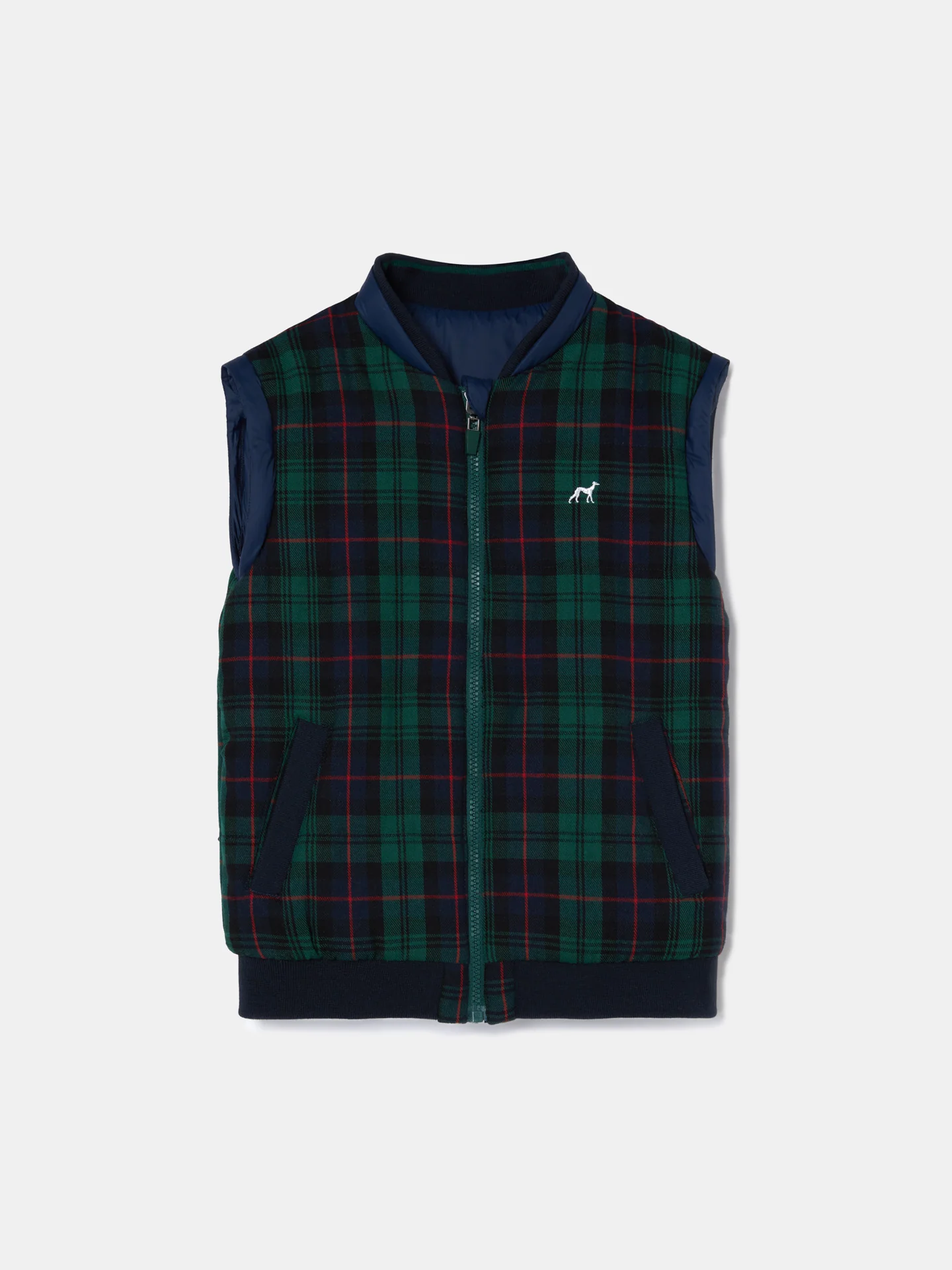 Tartan Bomber/Vest - Image 3