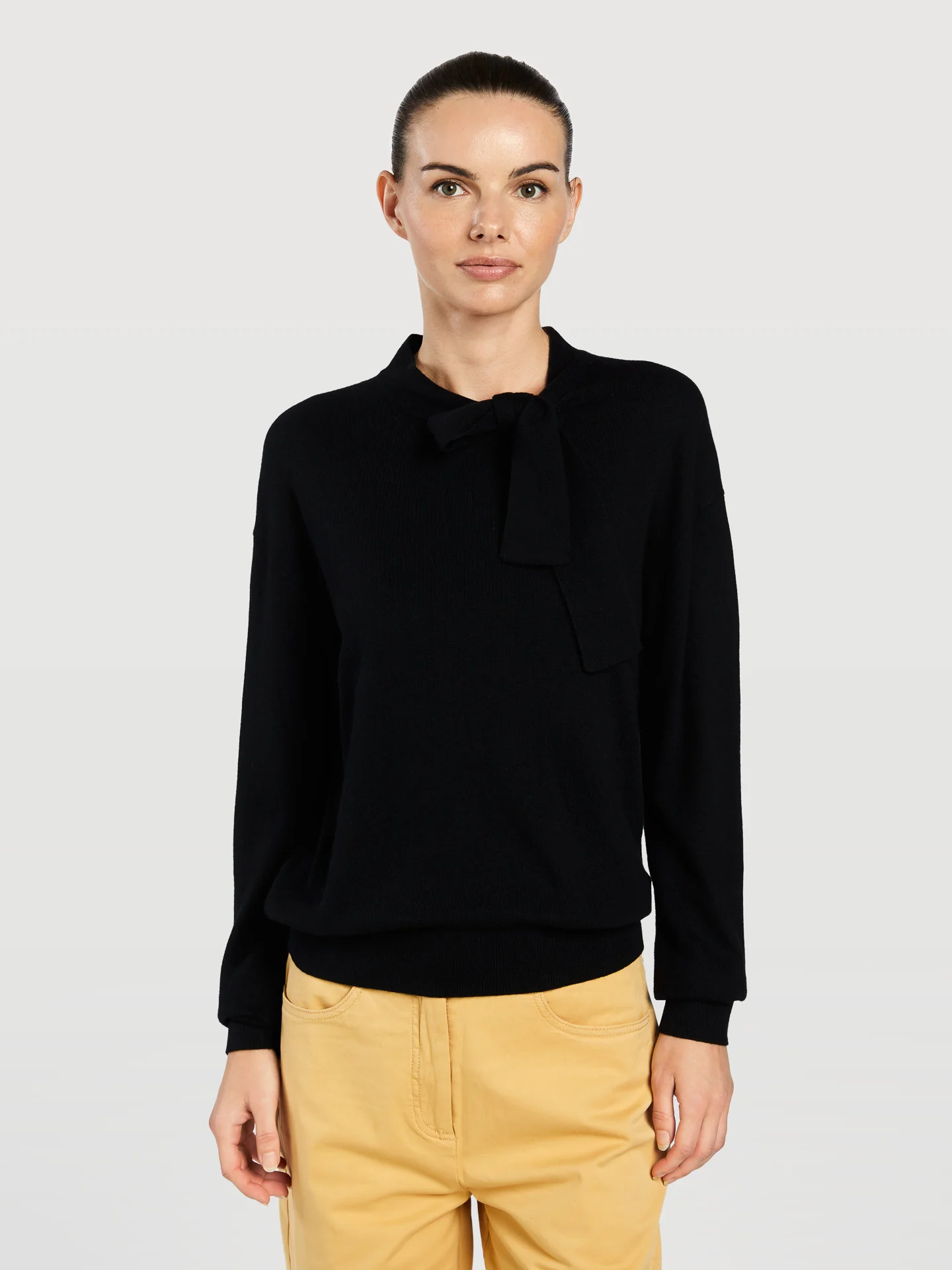 Tie Collar Sweater - Image 4
