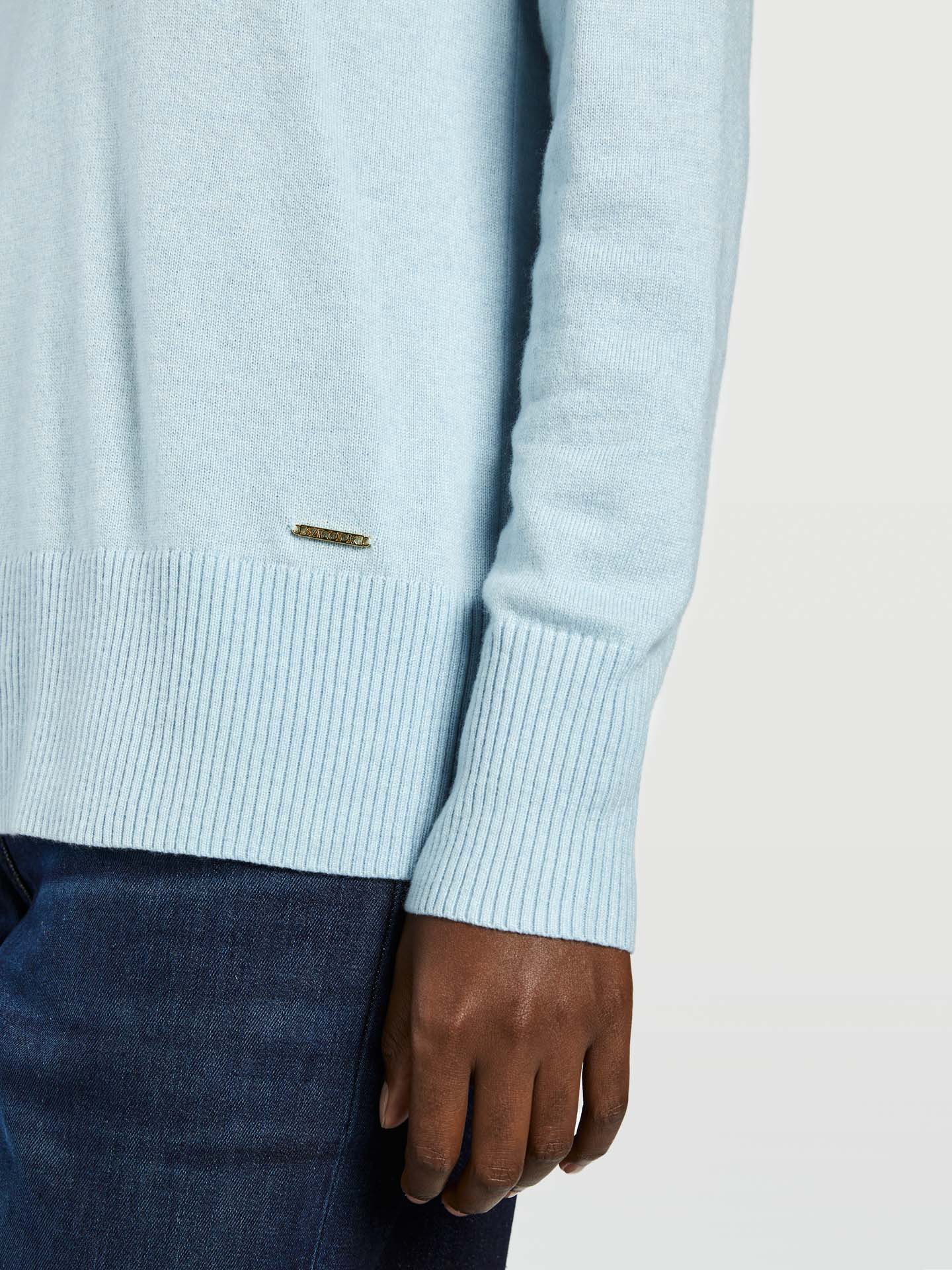 Tie Collar Sweater - Image 7
