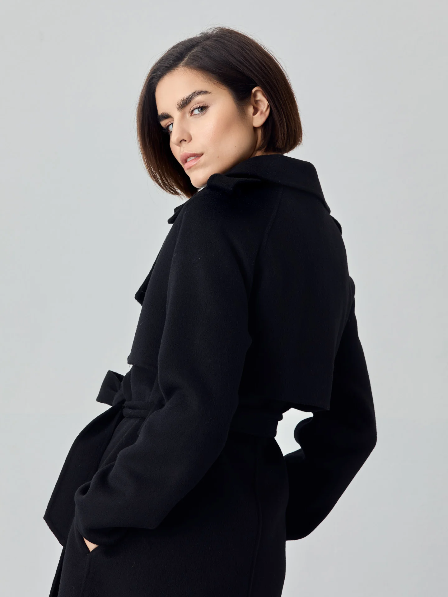 Trench Style Overcoat - Image 6