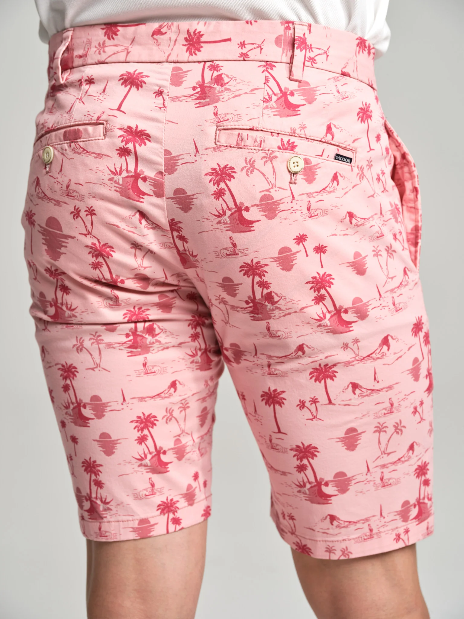 Tropical Pop bermuda shorts - Image 13