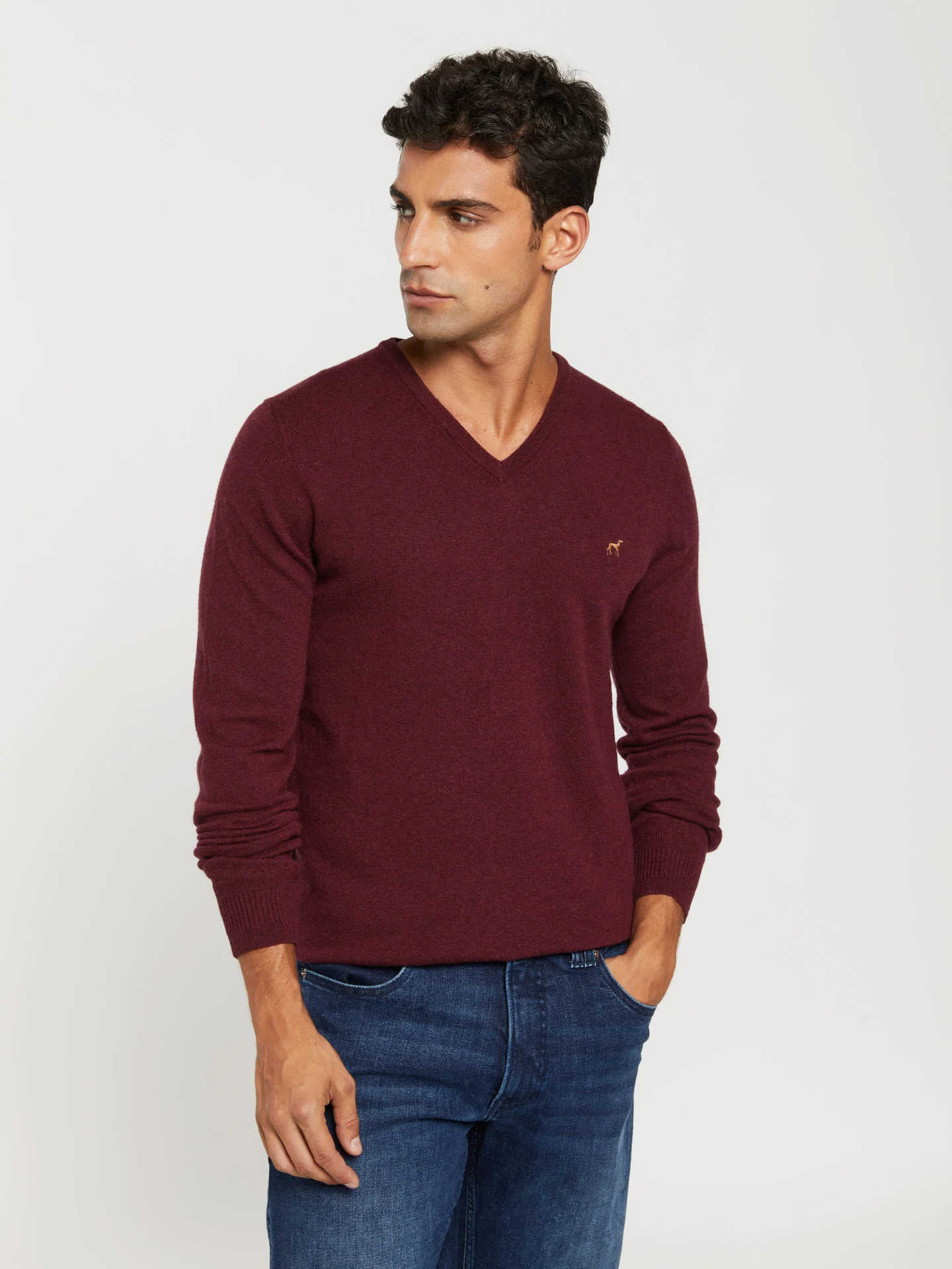 V-neck sweater - Image 2