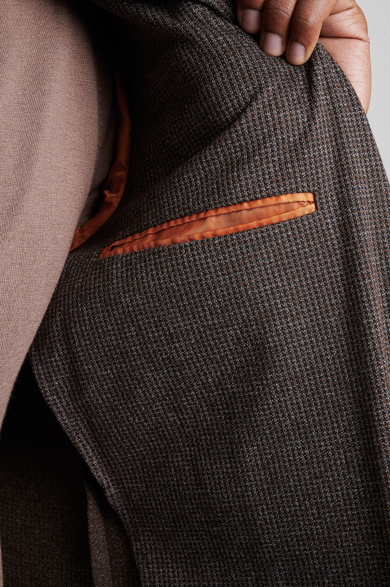 Very comfortable knitted blazer slim fit - Image 8