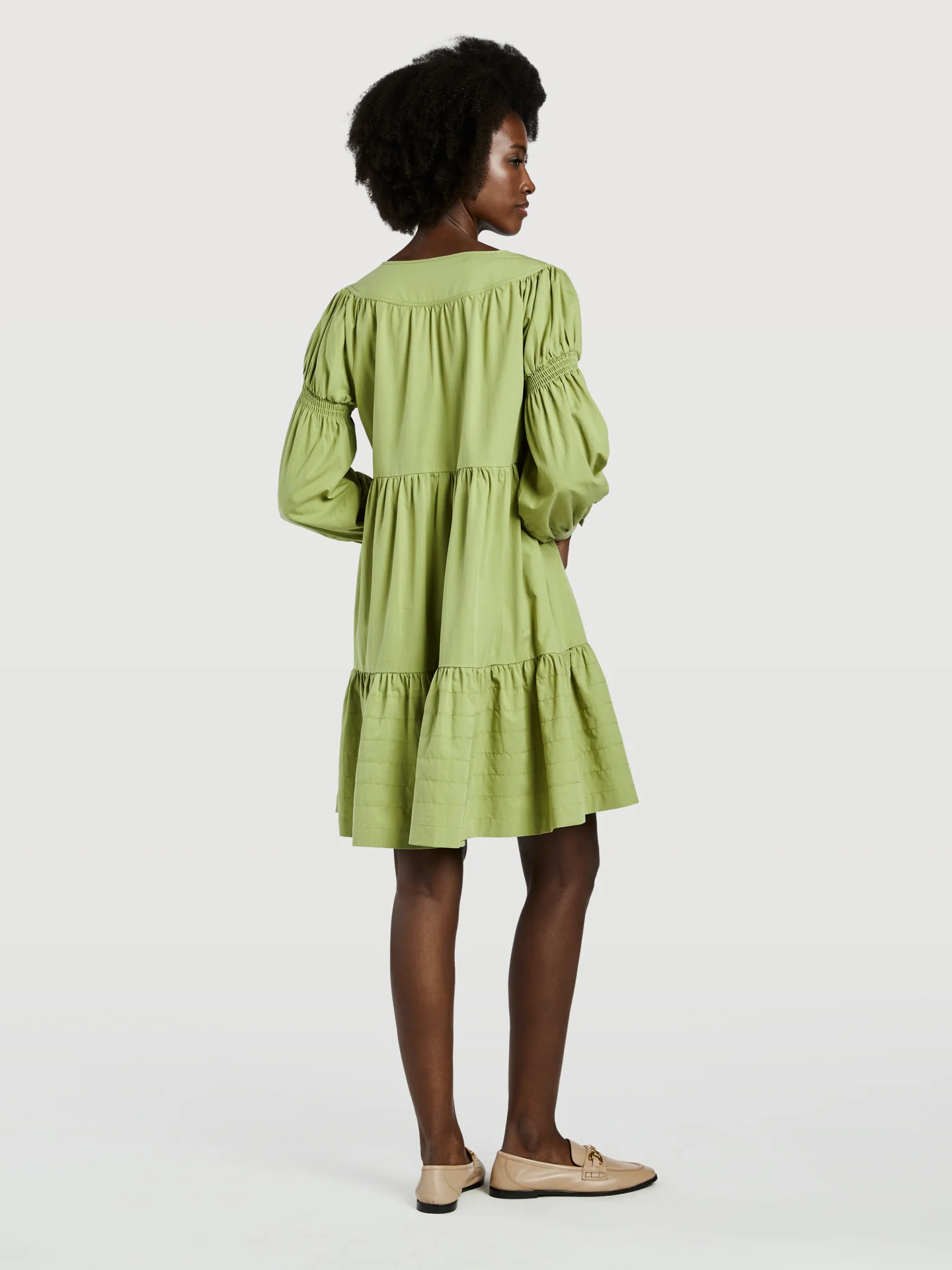 Voluminous Short Dress - Image 2
