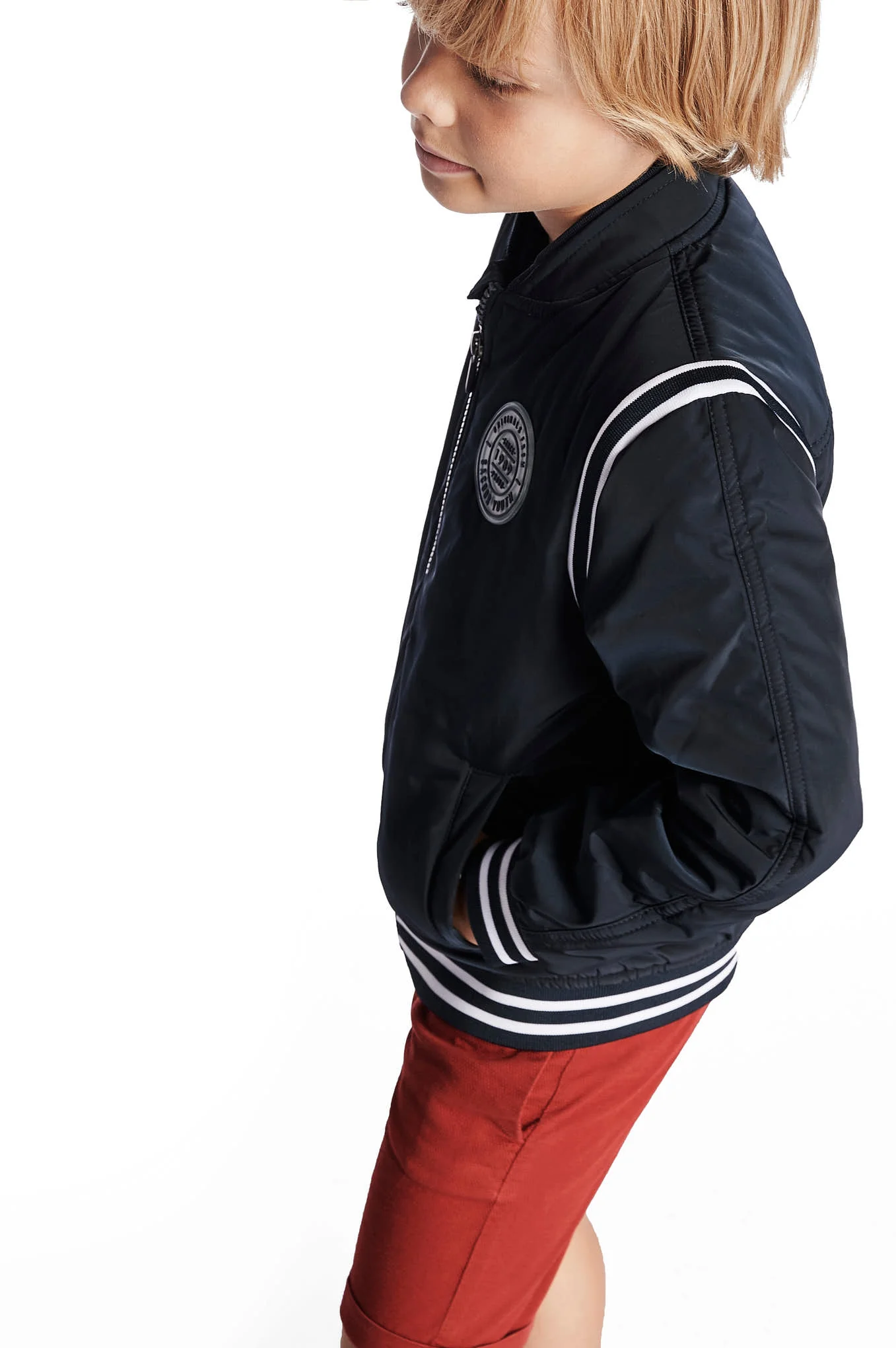 Waterproof Casual Boy's Windbreaker - Image 6