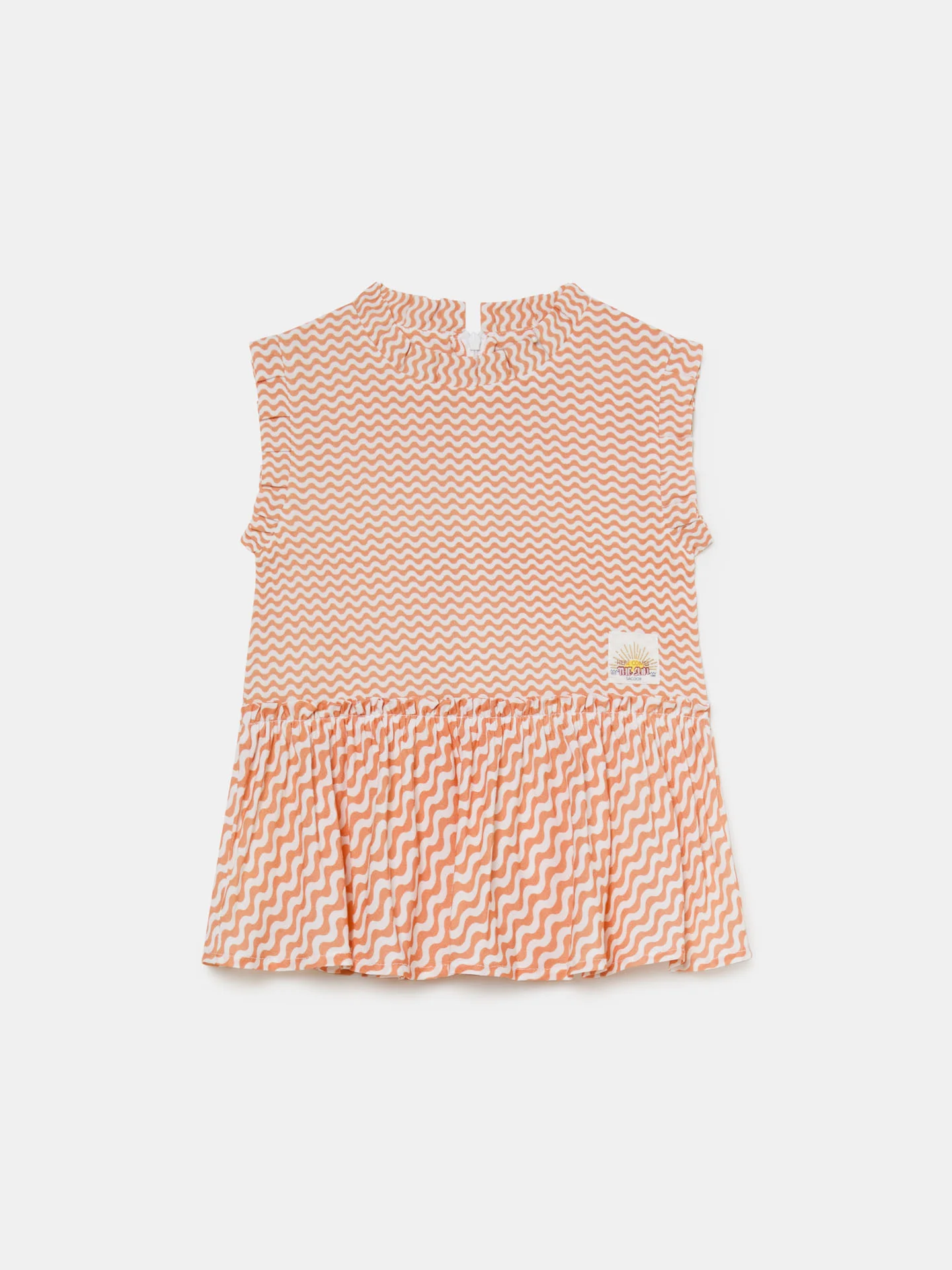Waves Print Blouse - Image 4