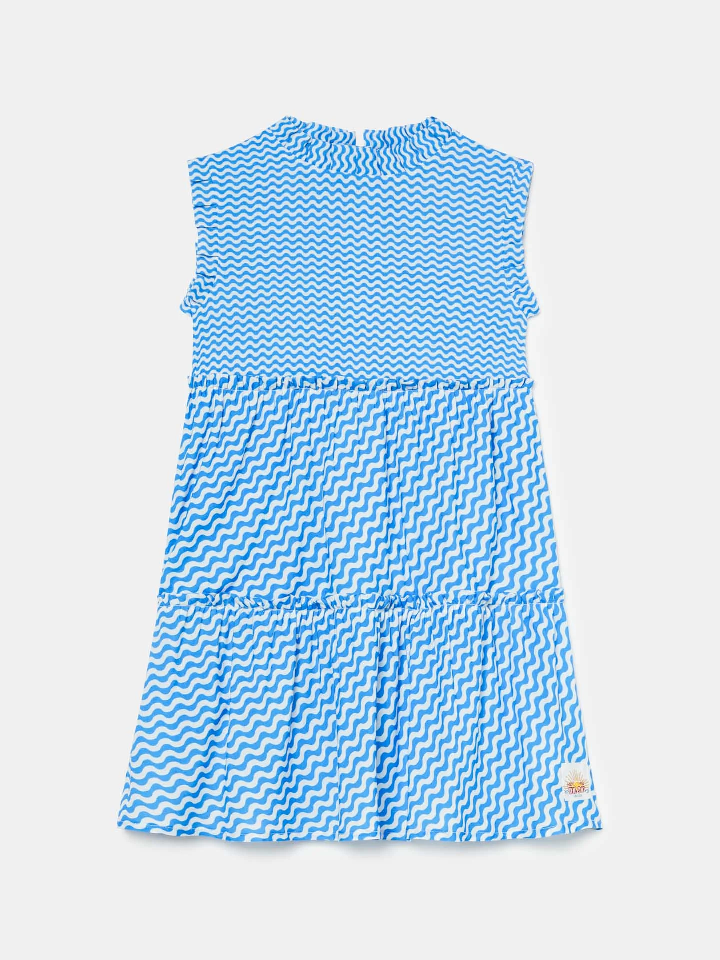Waves Print Dress
