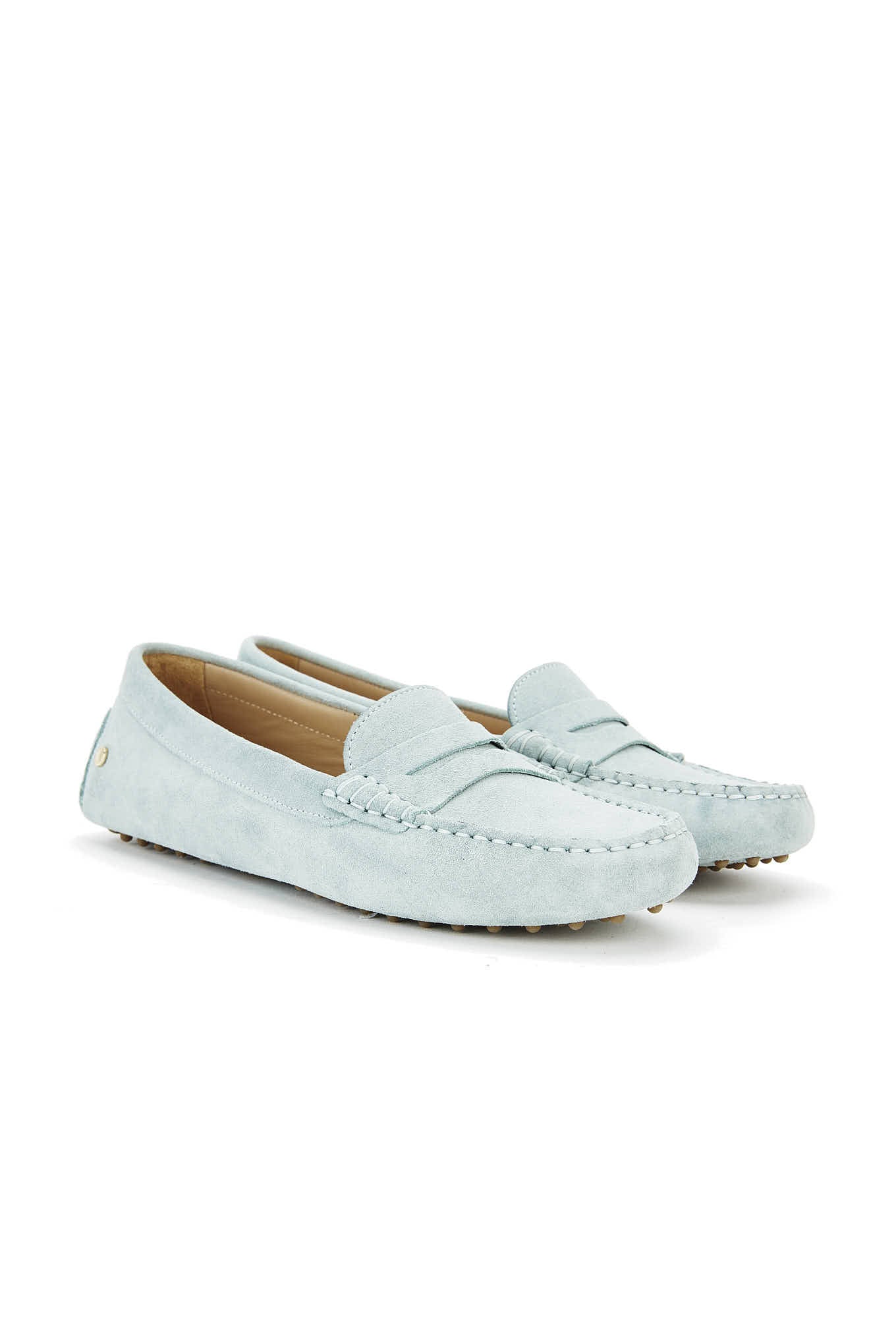 Women's Casual Driver Shoes in Genuine Leather - Image 2
