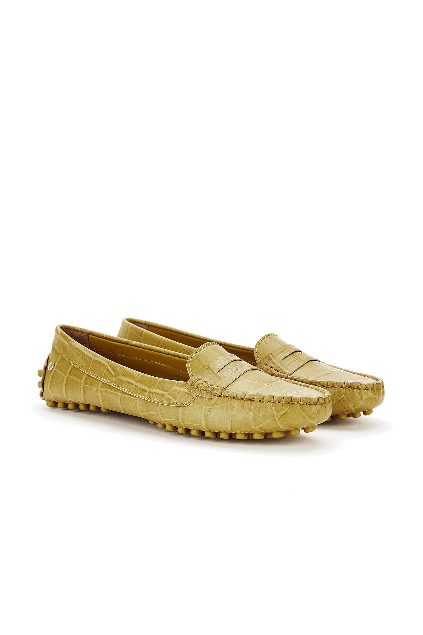 Women's Casual Driver Shoes in Genuine Leather - Image 12
