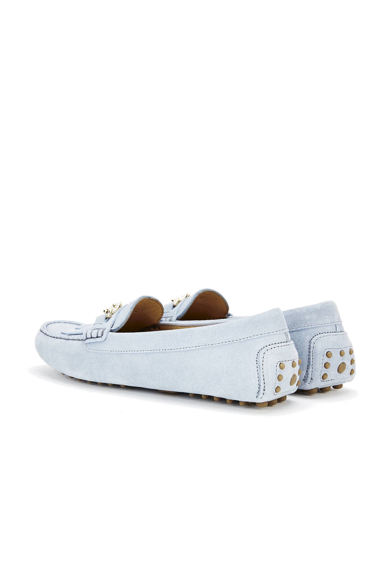Women's Casual Driver Shoes in Genuine Leather - Image 8