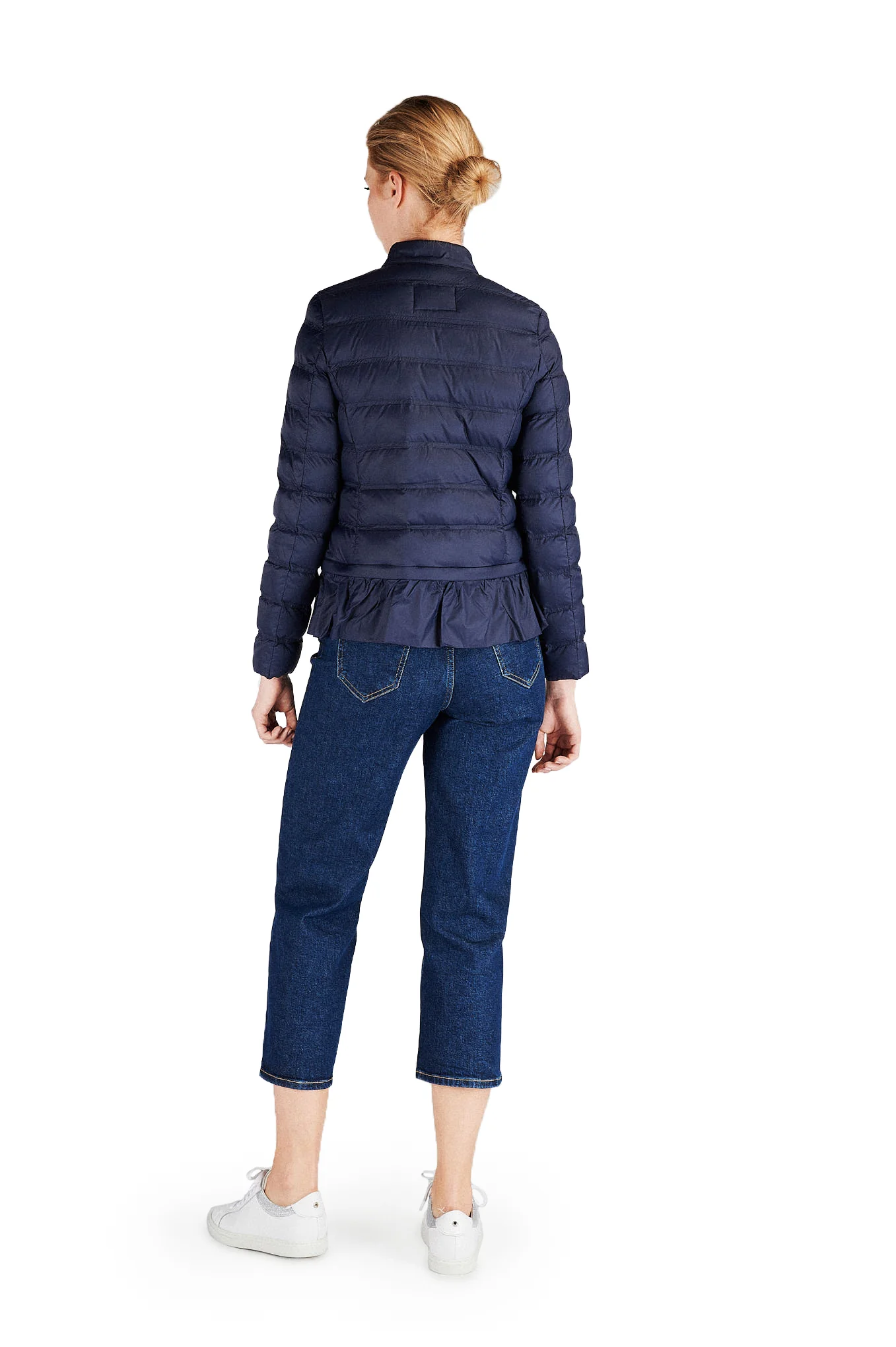 Women's Casual Jacket with Ruffle - Image 2