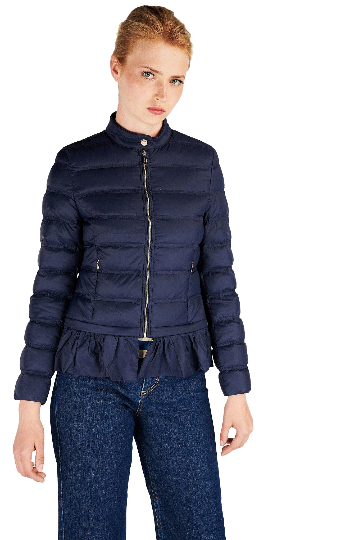 Women's Casual Jacket with Ruffle - Image 6