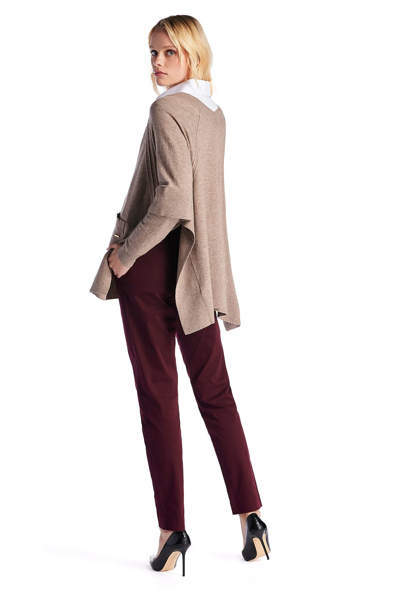 Women's Casual Loose Fit knitted Sweater - Image 2