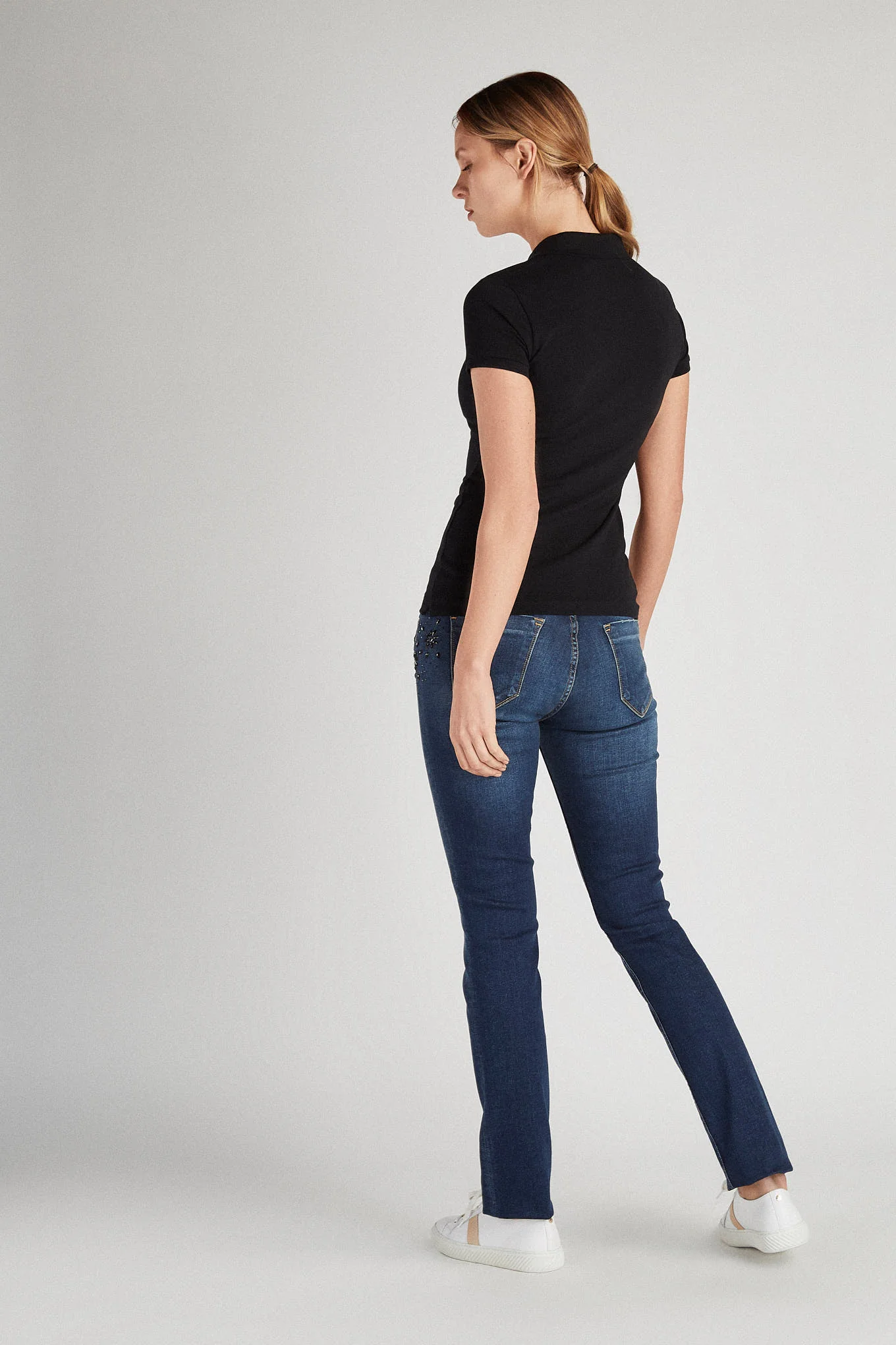 Women's Casual Regular Fit Jeans - Image 2