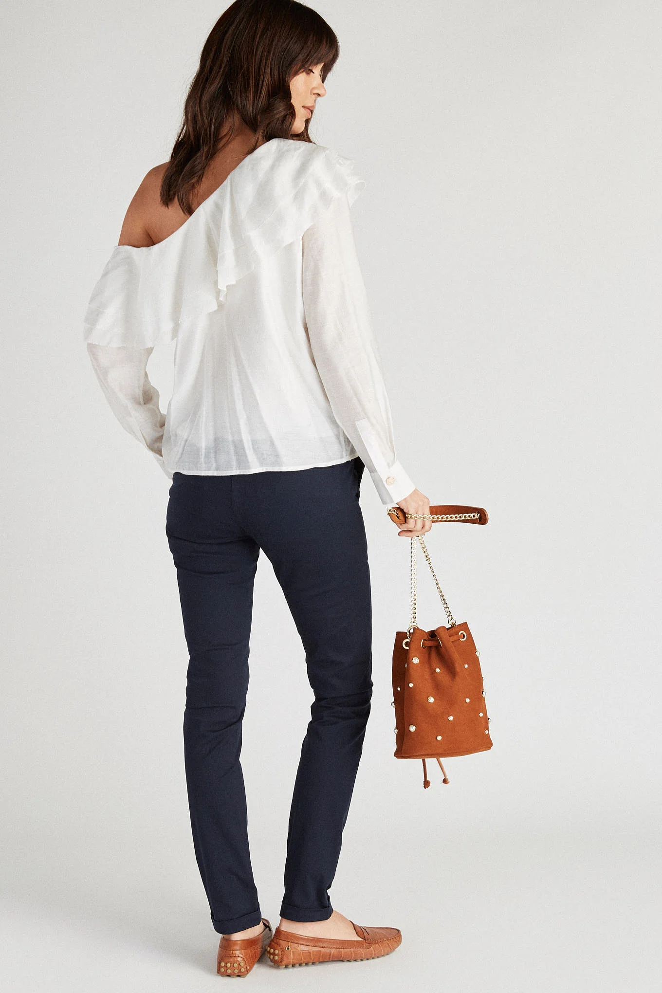 Women's Casual Slim Fit Chinos - Image 6