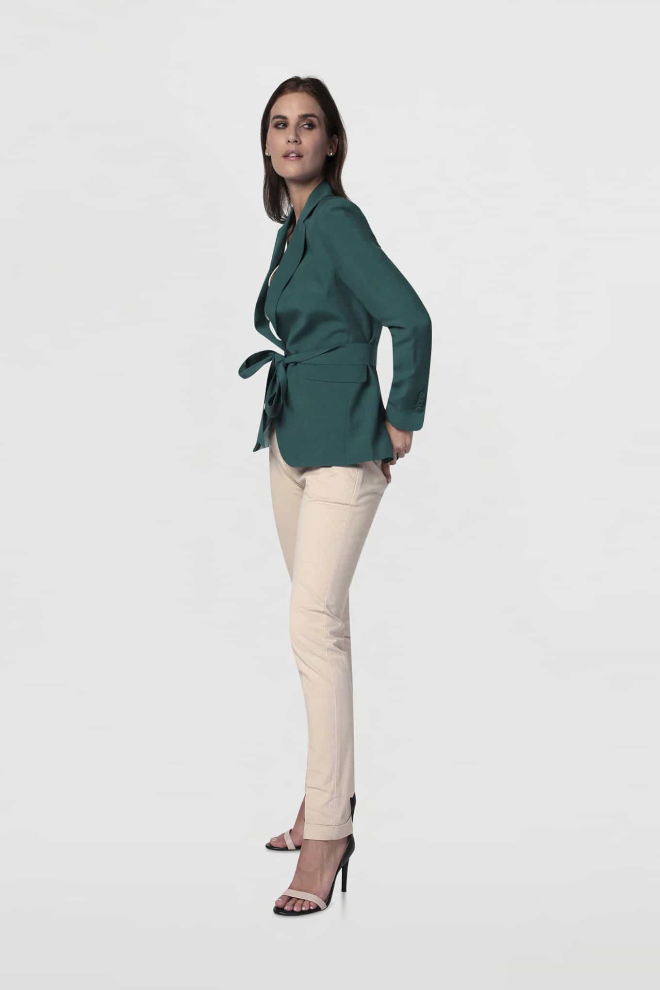Women's Casual Slim Fit Trousers - Image 3