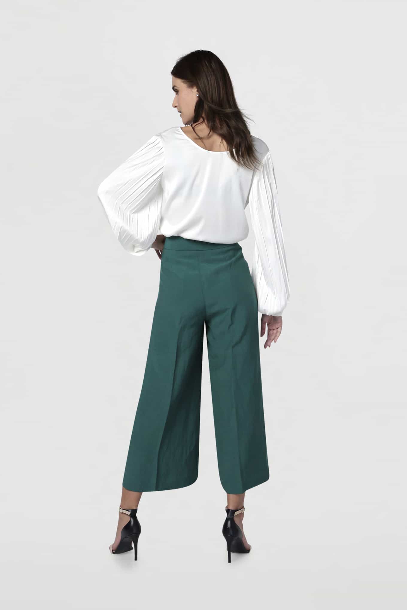Women's Classic Loose Fit Trousers - Image 2