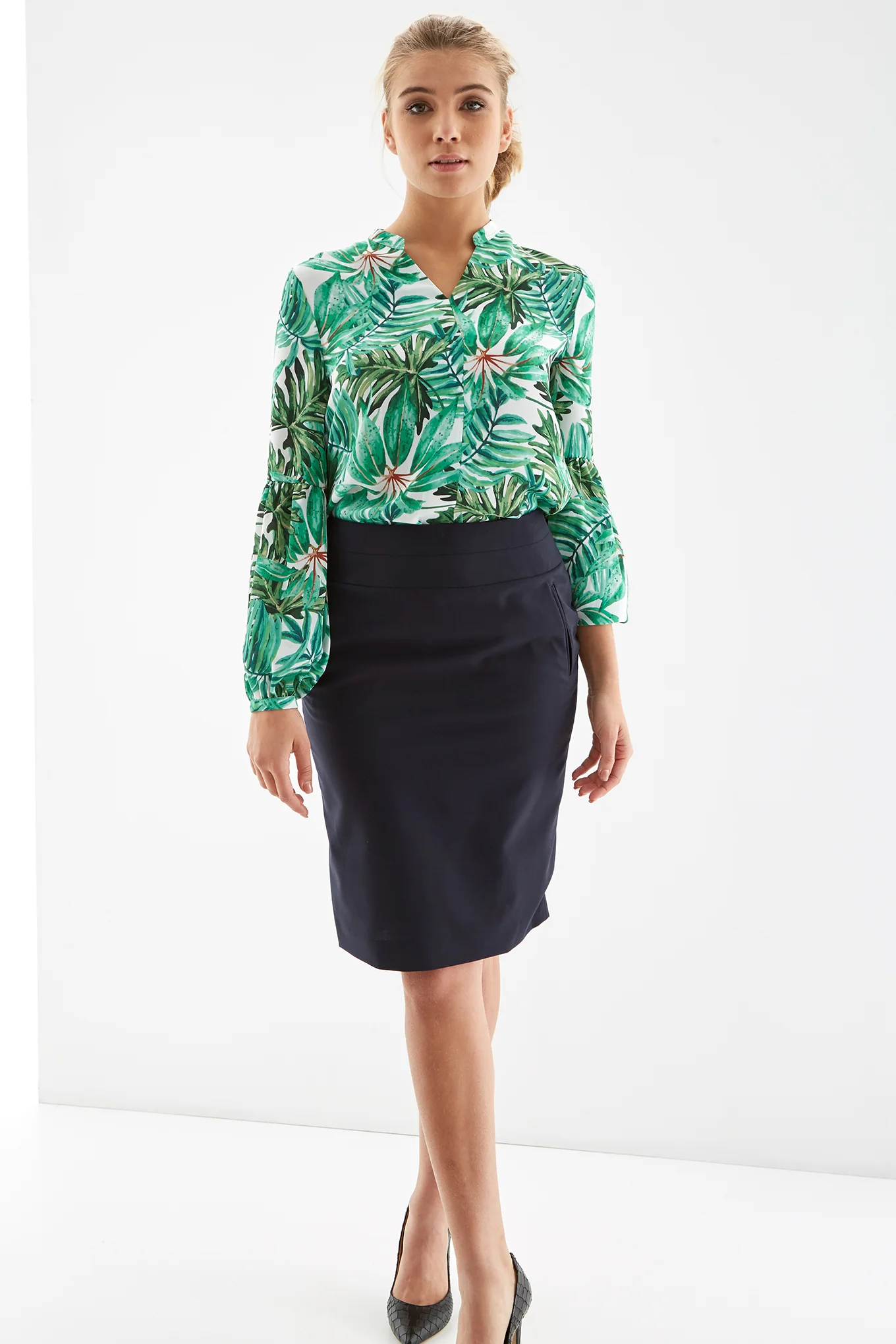Women's Floral Blouse