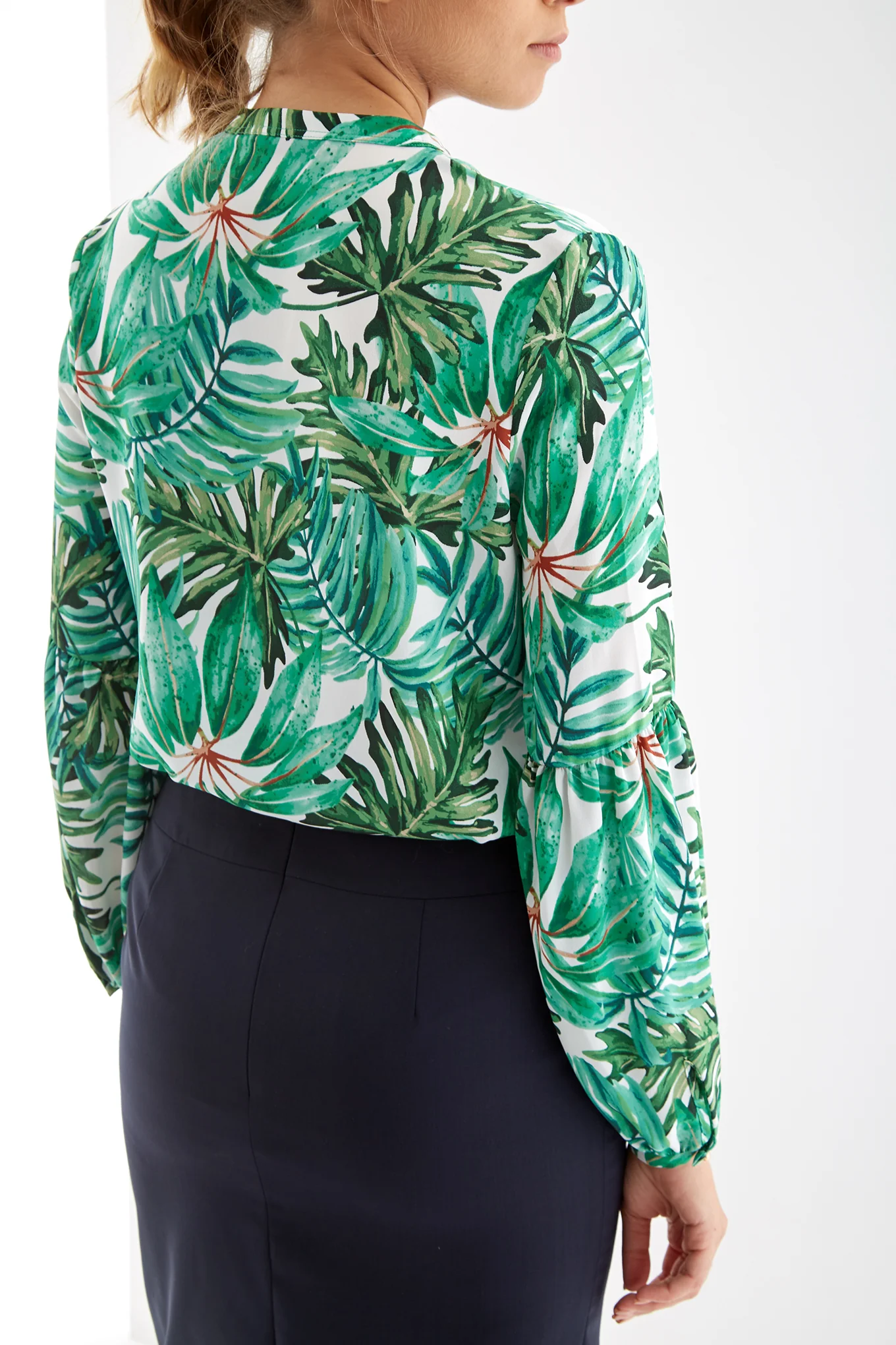 Women's Floral Blouse - Image 2