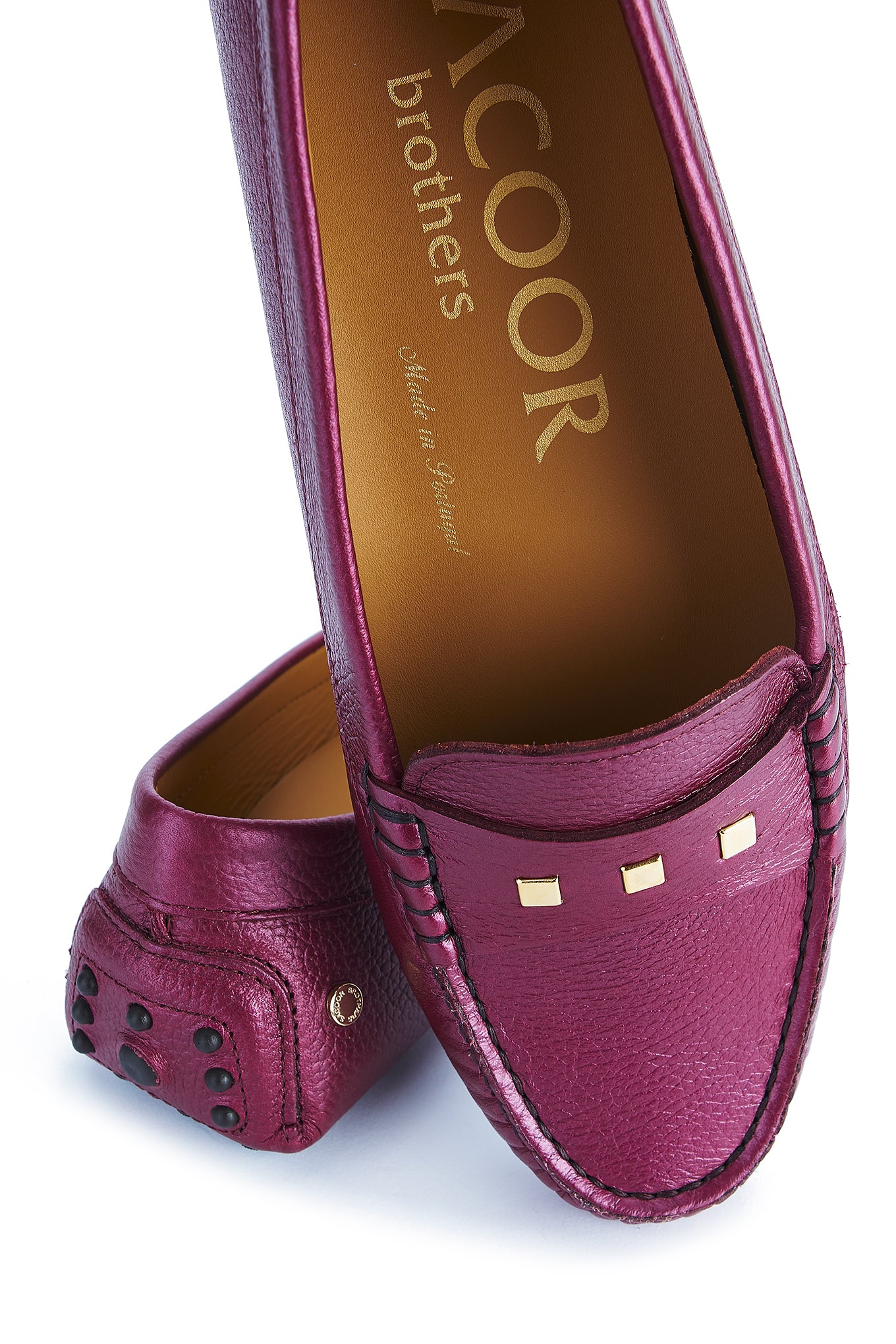 Women's Genuine Leather Drivers Shoes - Image 9