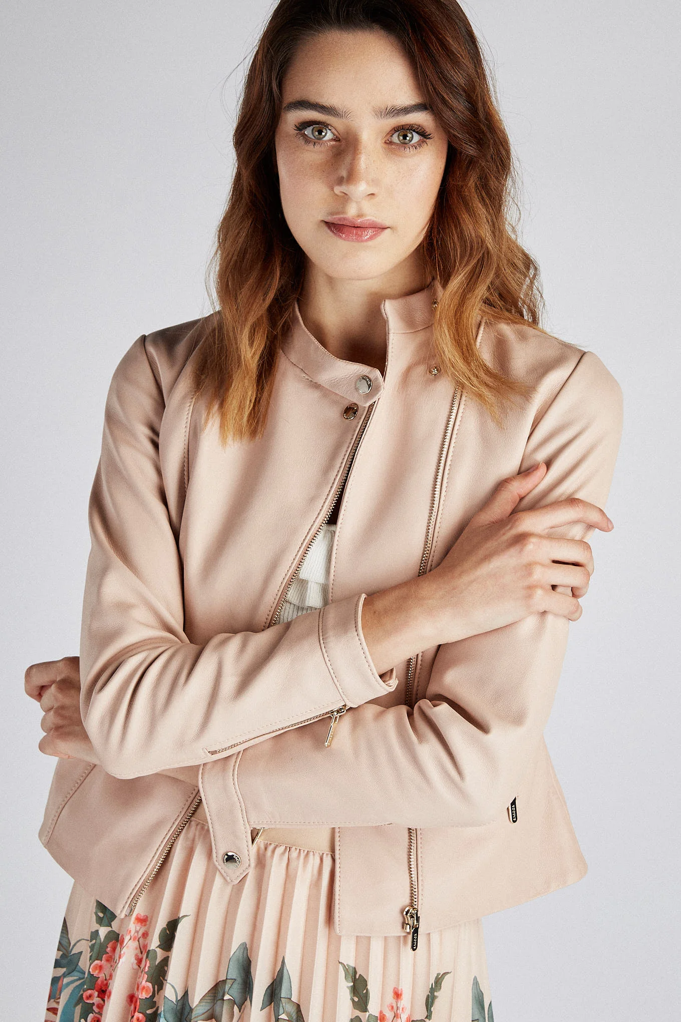 Women's Genuine Leather Sport Jacket - Image 3