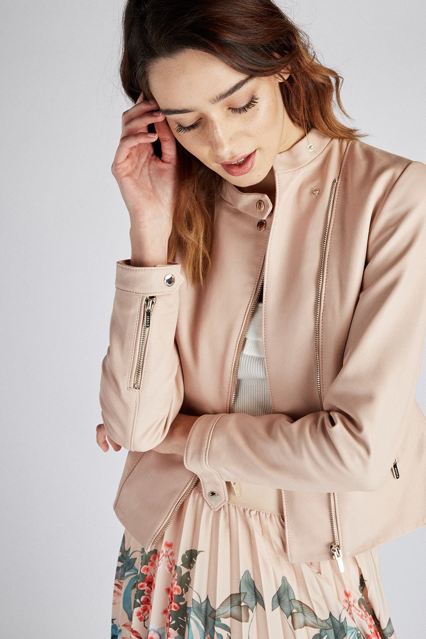 Women's Genuine Leather Sport Jacket - Image 5