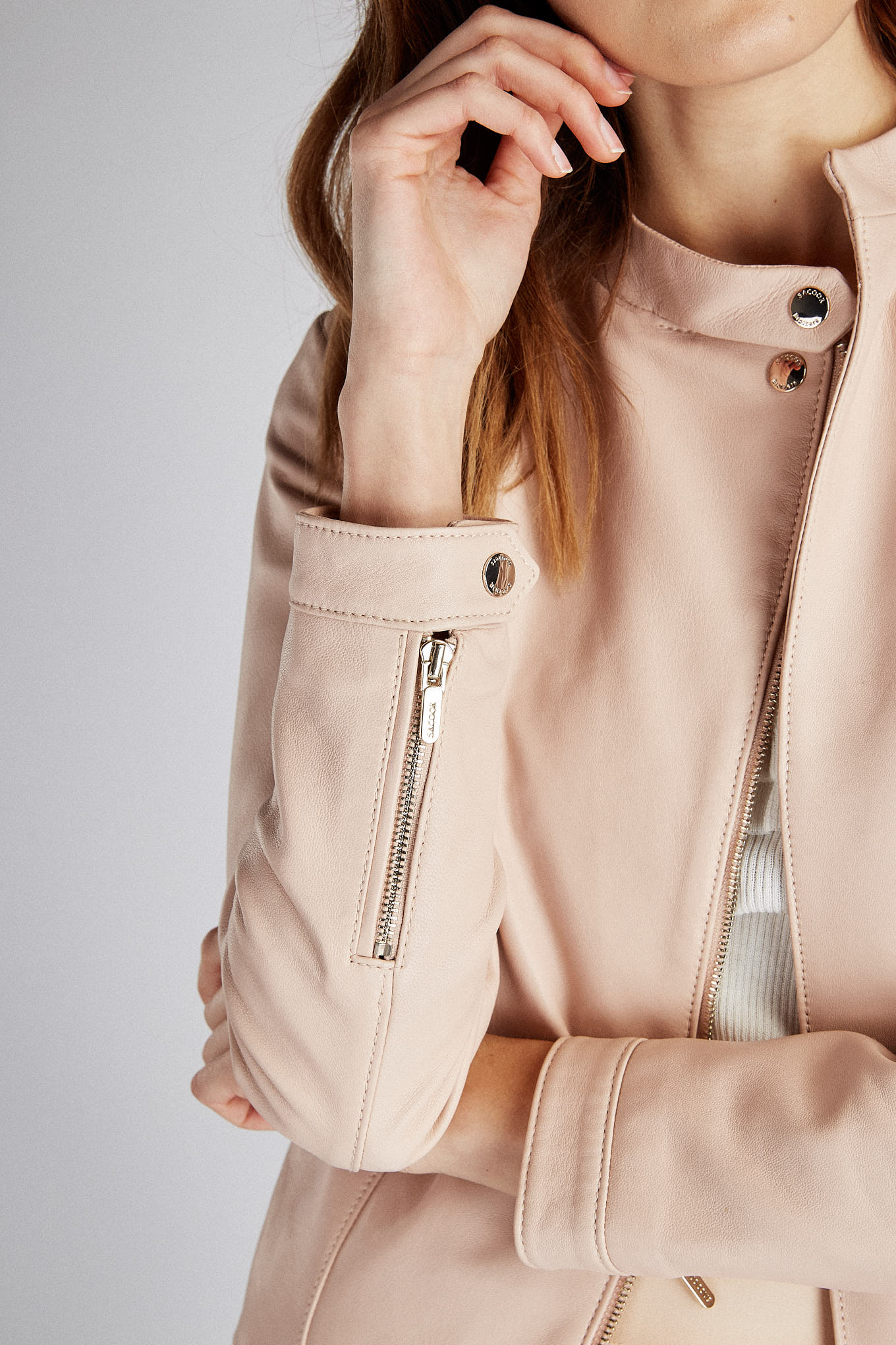 Women's Genuine Leather Sport Jacket - Image 6