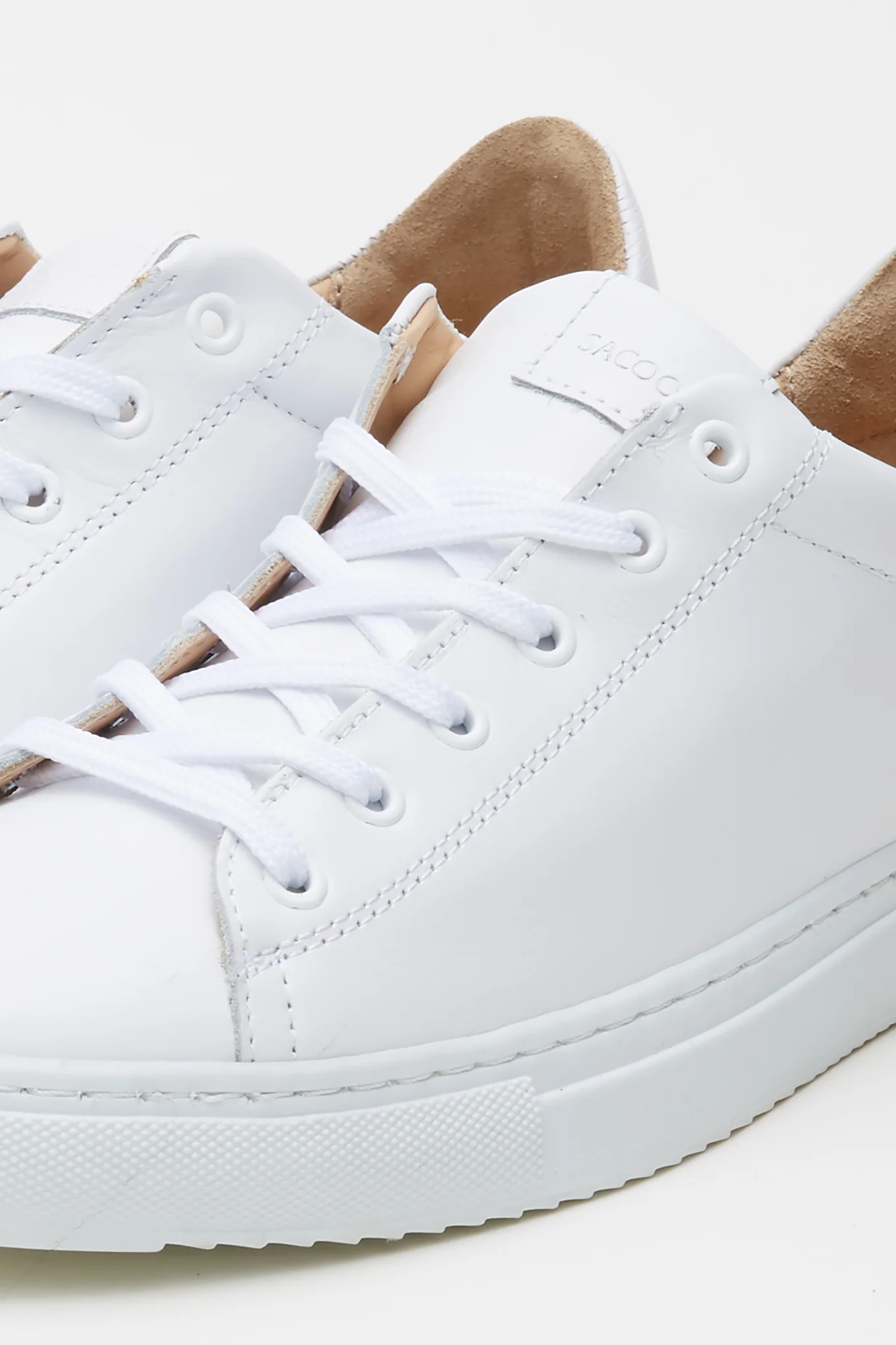 Women's genuine leather trainers. - Image 3