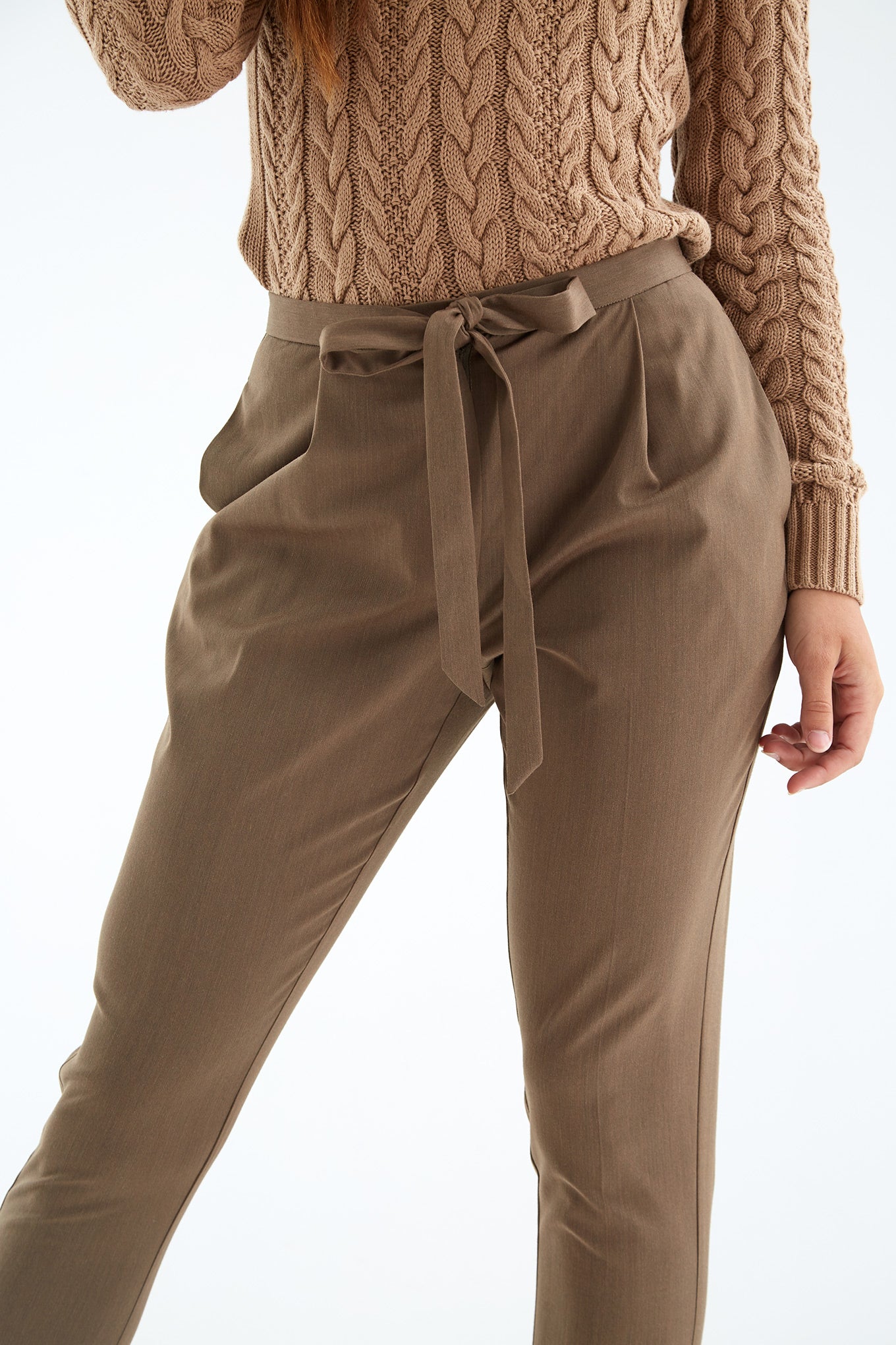 Women's High-Waisted Trousers - Image 8