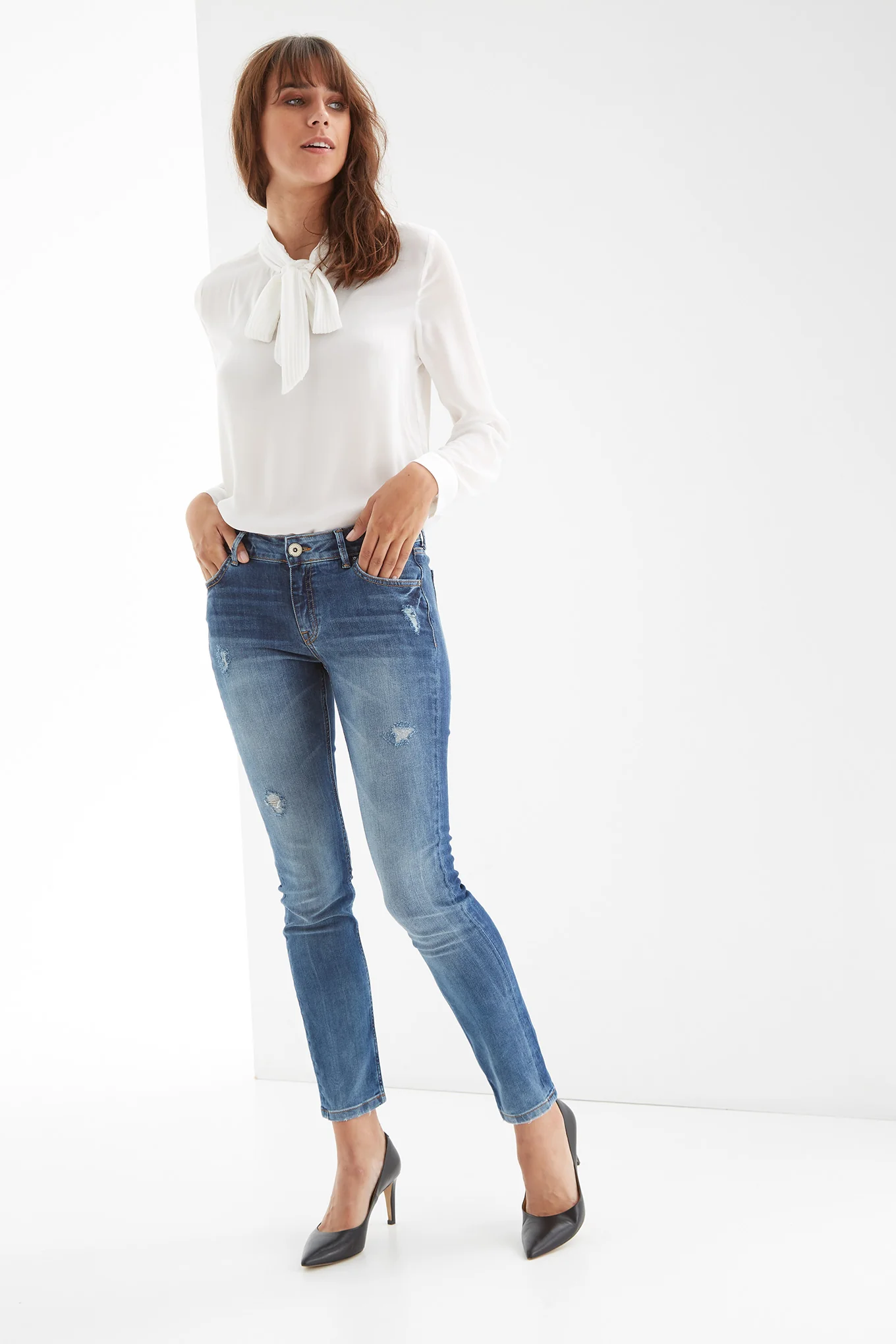 Women's Jeans with Rips