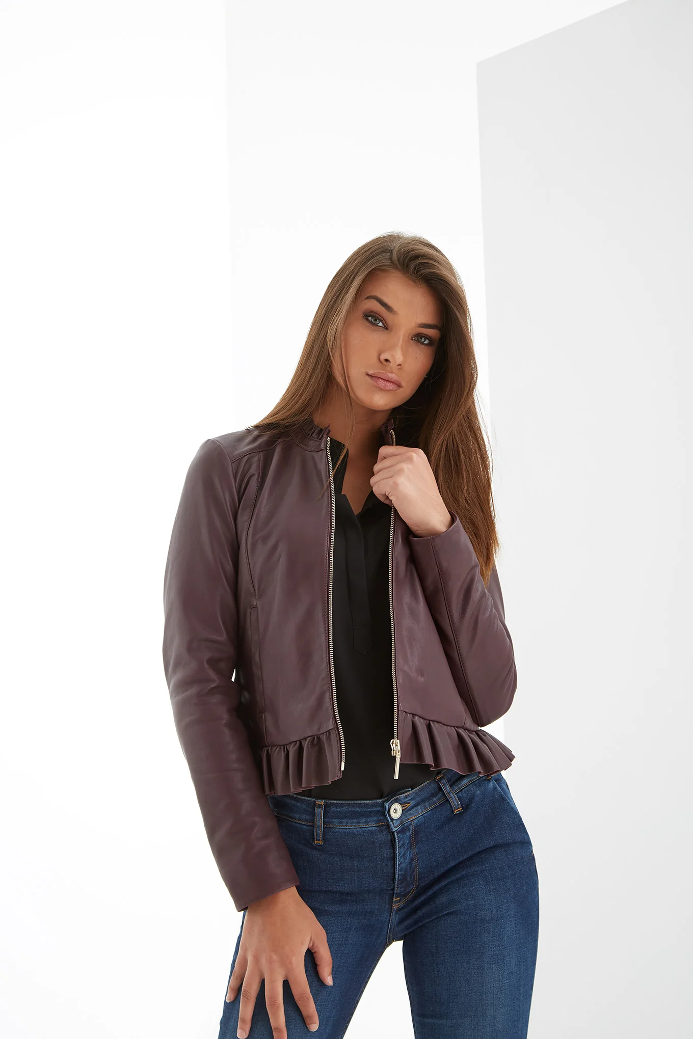 Women's Leather Jacket - Image 7