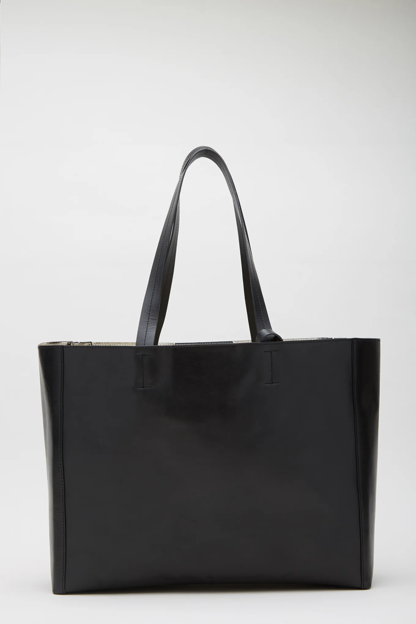 Women's Leather Shopper Bag - Image 3