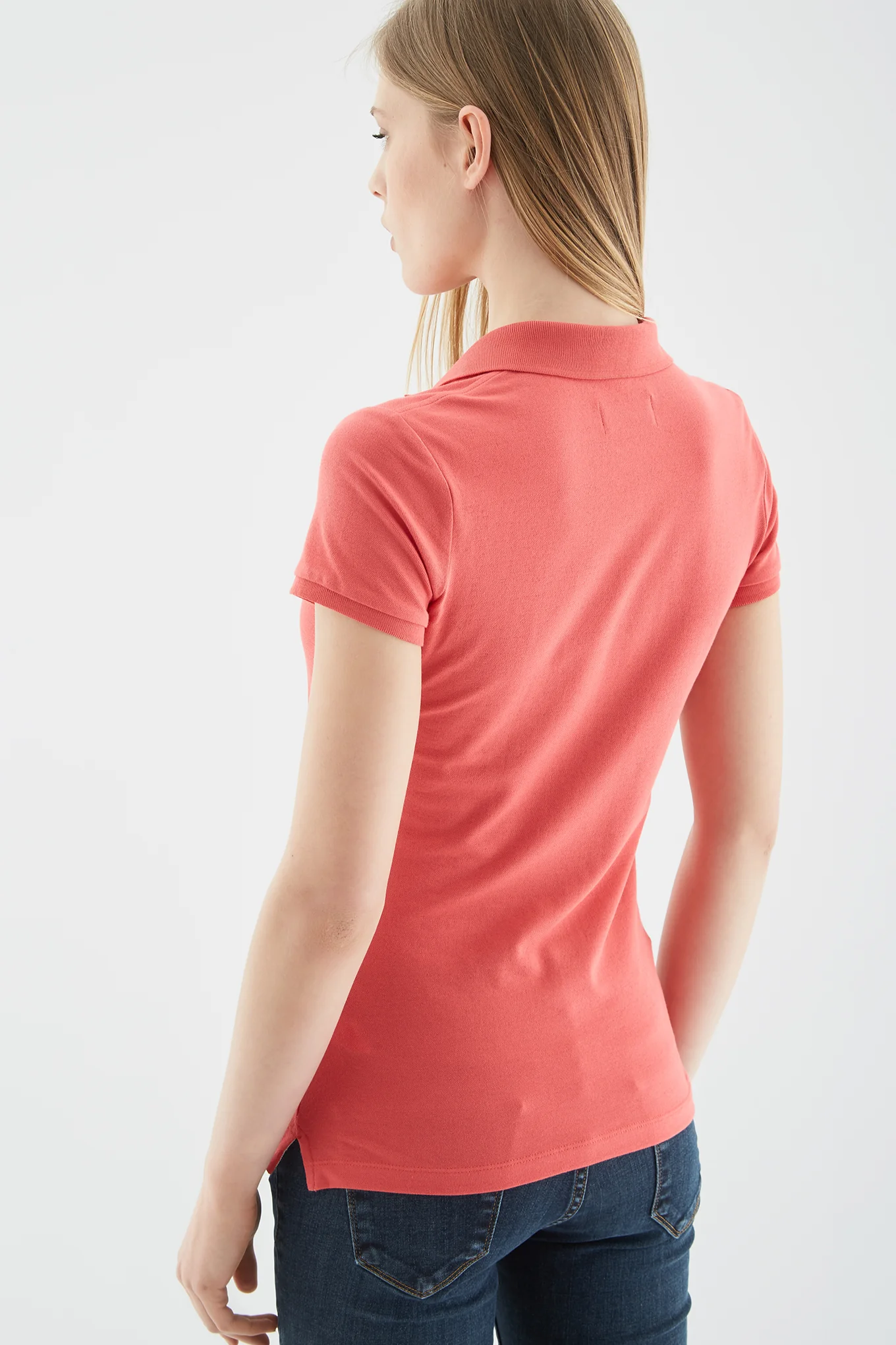 Women's Monochrome Piquet Polo - Image 22