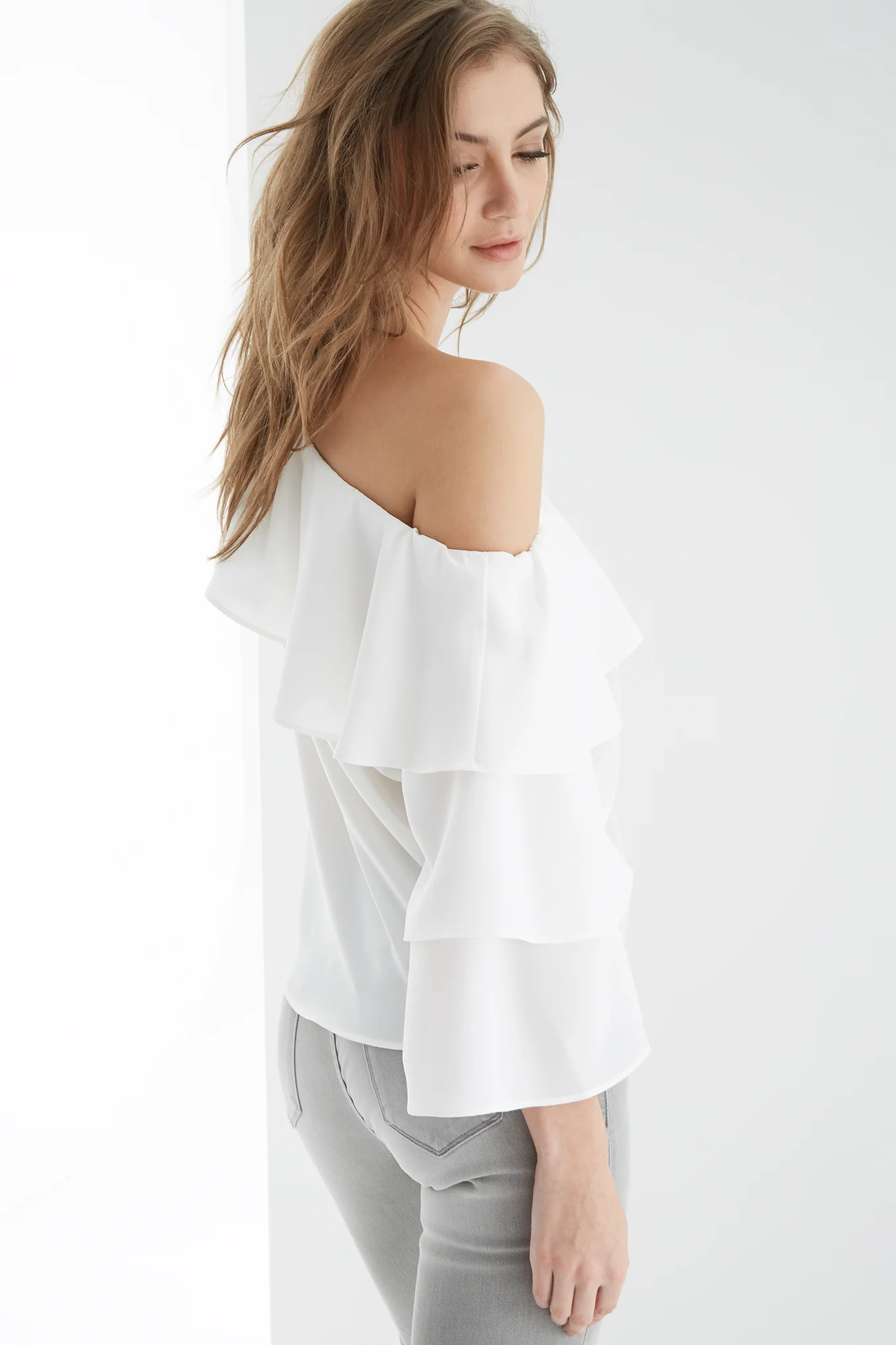 Women's Off The Shoulder Blouse - Image 2