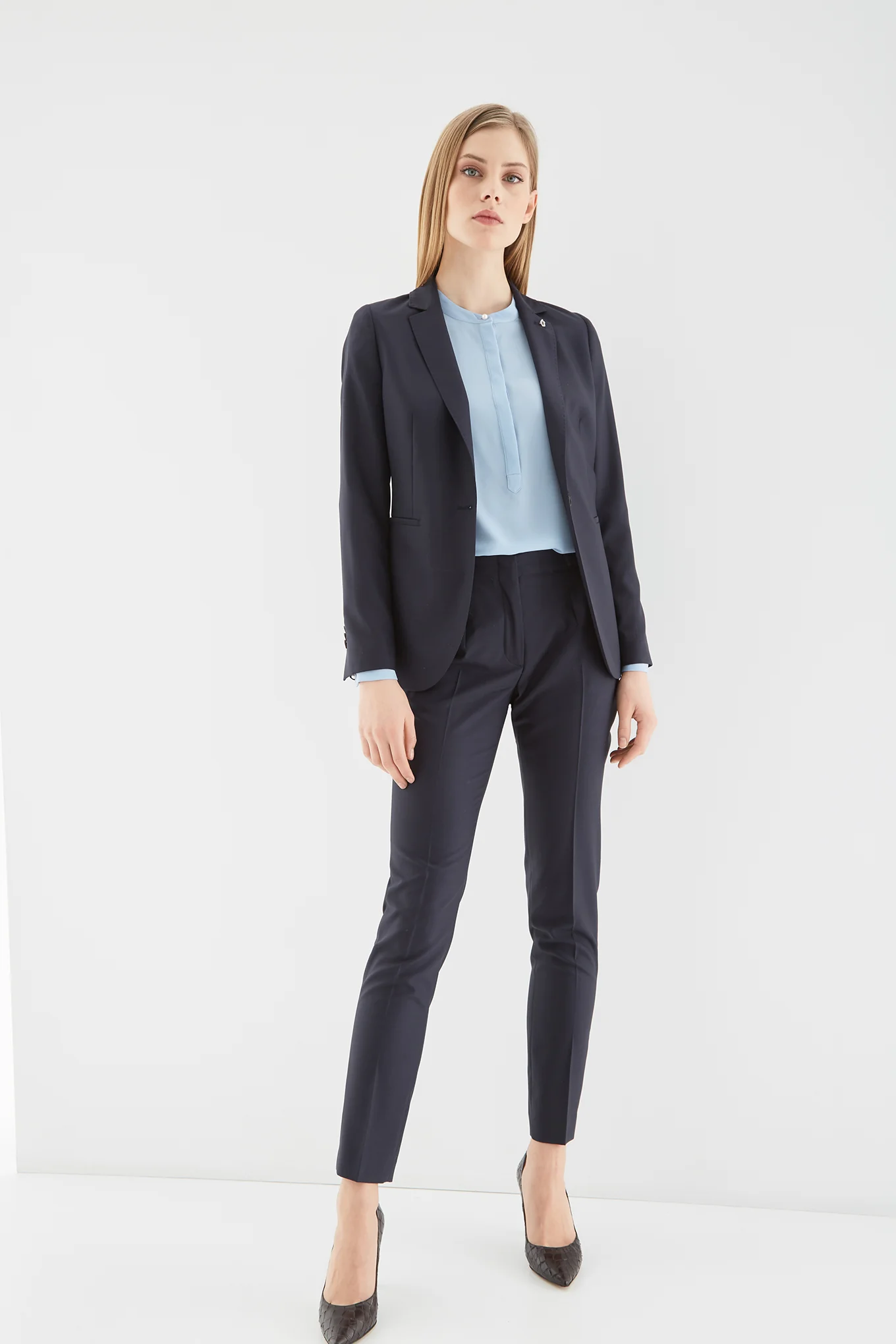 Women's Plain Classic Suit